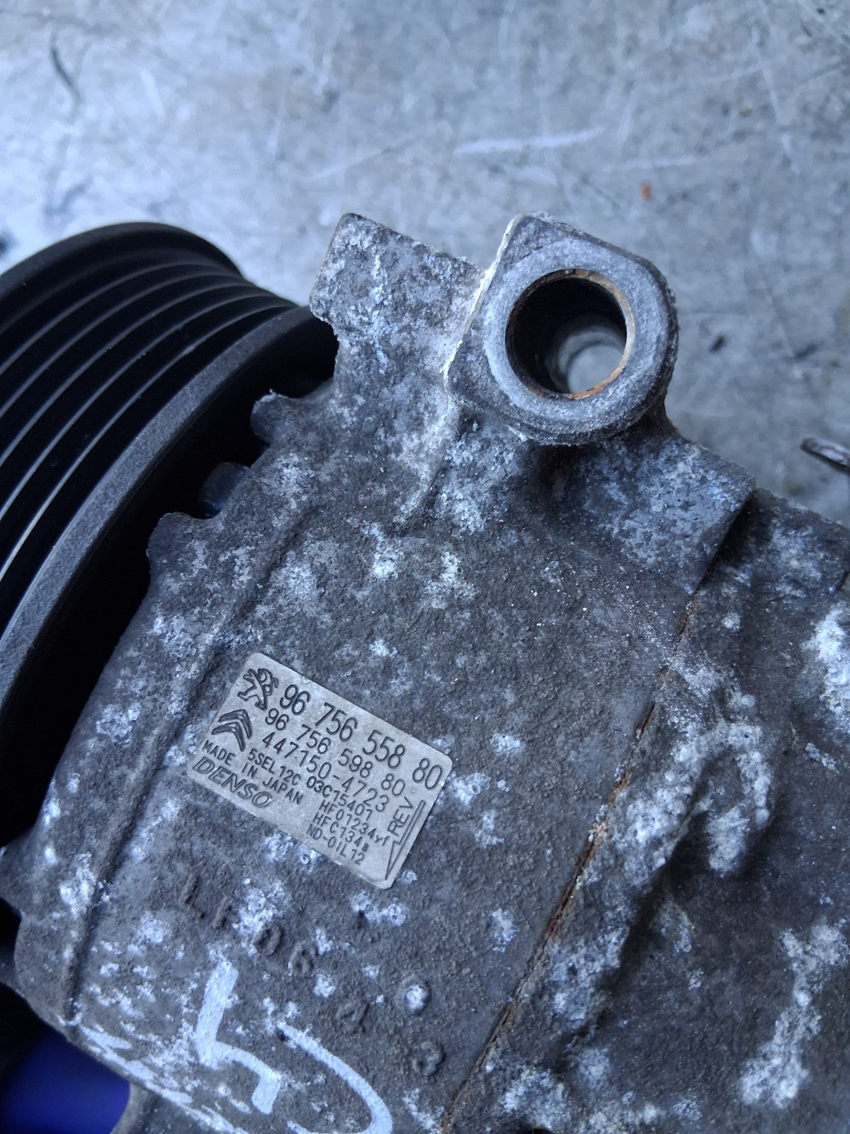 2019 CITROEN C4 CACTUS 1.5 DIESEL AC AIR COMPRESSOR PUMP 9675655880