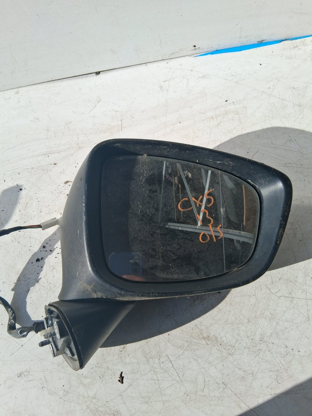 2013 MAZDA CX5 MK1 OSF OFF RIGHT DRIVER SIDE FRONT WING MIRROR 023750