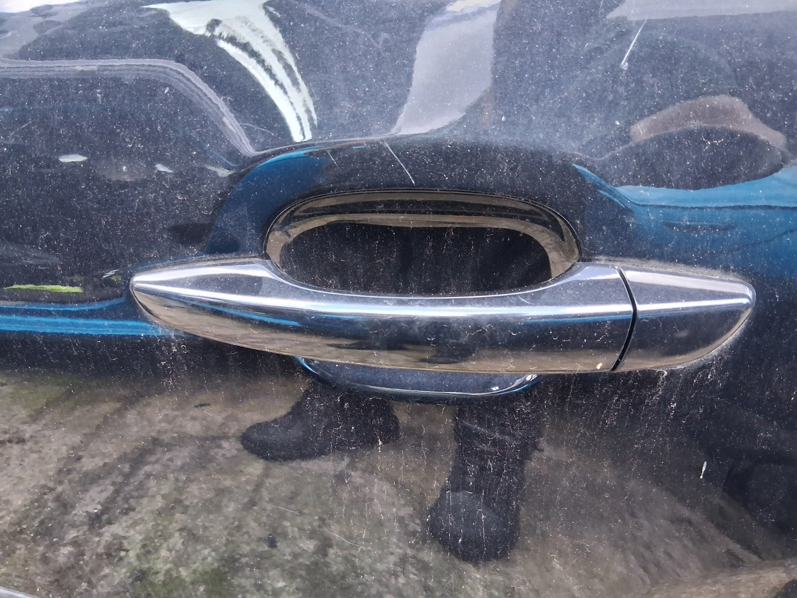 2021 CITROEN C3 MK3 NSR PASSENGER SIDE REAR LEFT EXTERIOR DOOR HANDLE