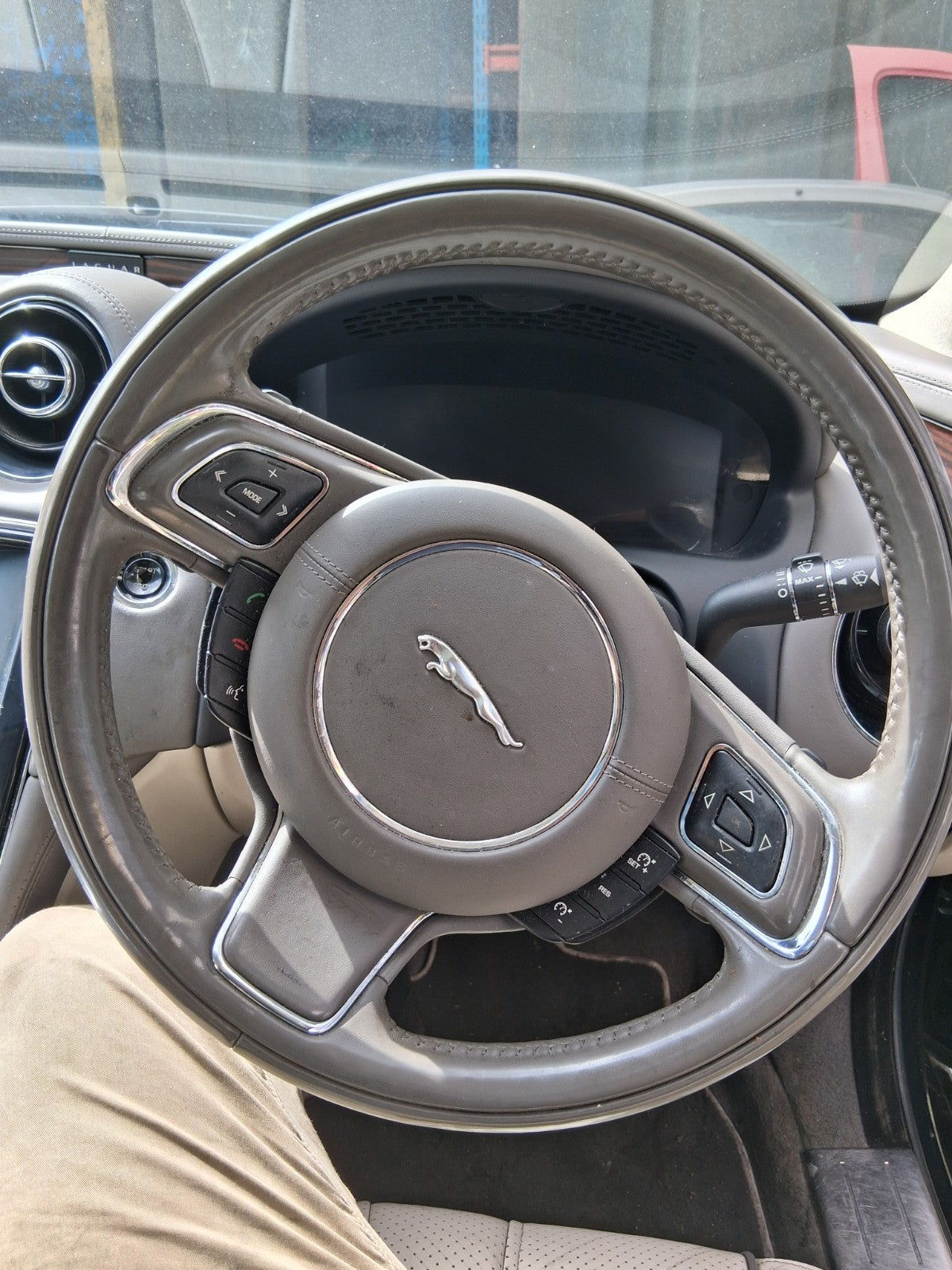 2012 JAGUAR XJ X351 MULTIFUNCTIONAL STEERING WHEEL WITHOUT AIRBAG
