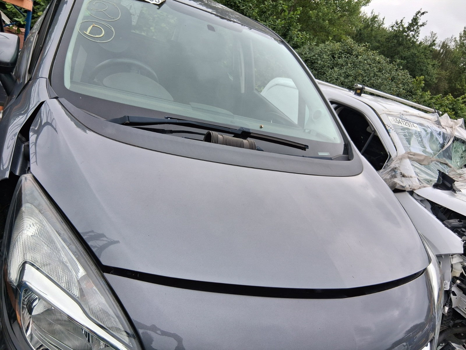 2017 VAUXHALL MERIVA B MK2 FRONT BONNET HOOD PANEL SHINY GREY Z195