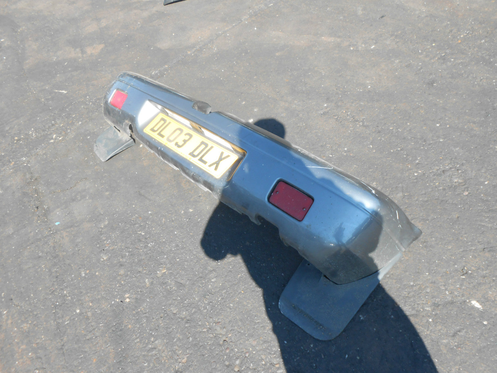 KIA SPORTAGE K00 2003 REAR BACK BUMPER COMPLETE YL COOL SILVER