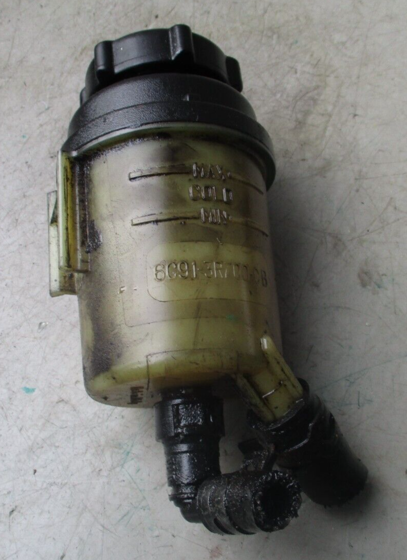 FORD S MAX 2008 FRONT POWER STEERING FLUID RESERVOIR BOTTLE 6C913R700-CB