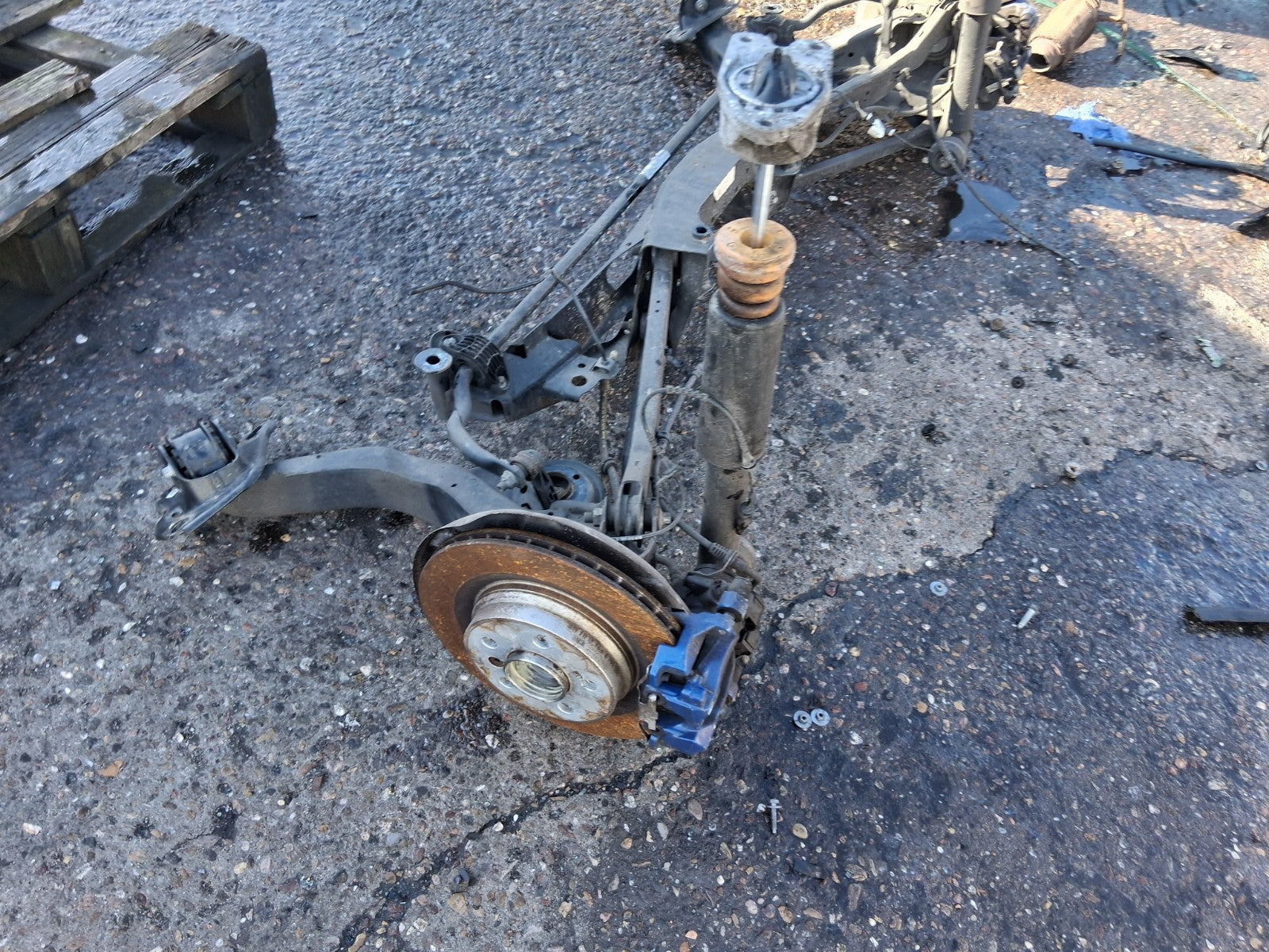 2024 BMW 2 SERIES F44 COUPE M SPORT 1.5 PETROL COMPLETE REAR AXLE 6851560