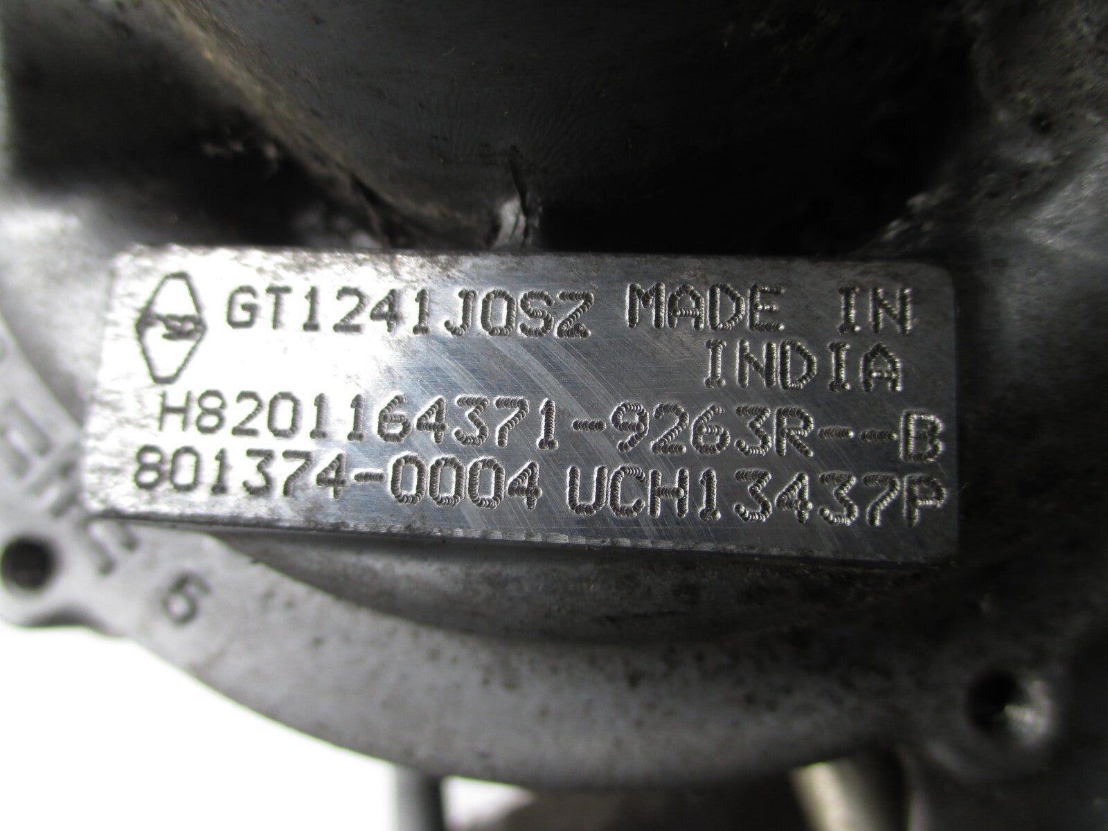 RENAULT CLIO MK4 2015 1.5 DIESEL TURBO TURBOCHARGER 801374-0004 H8201164371