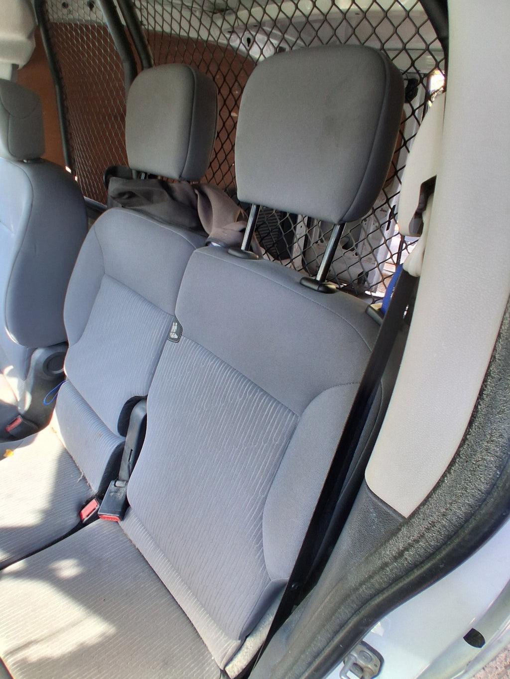 2015 PEUGEOT PARTNER MK2 NSF PASSENGER SIDE FRONT LEFT TWIN COMPLETE FABRIC SEAT