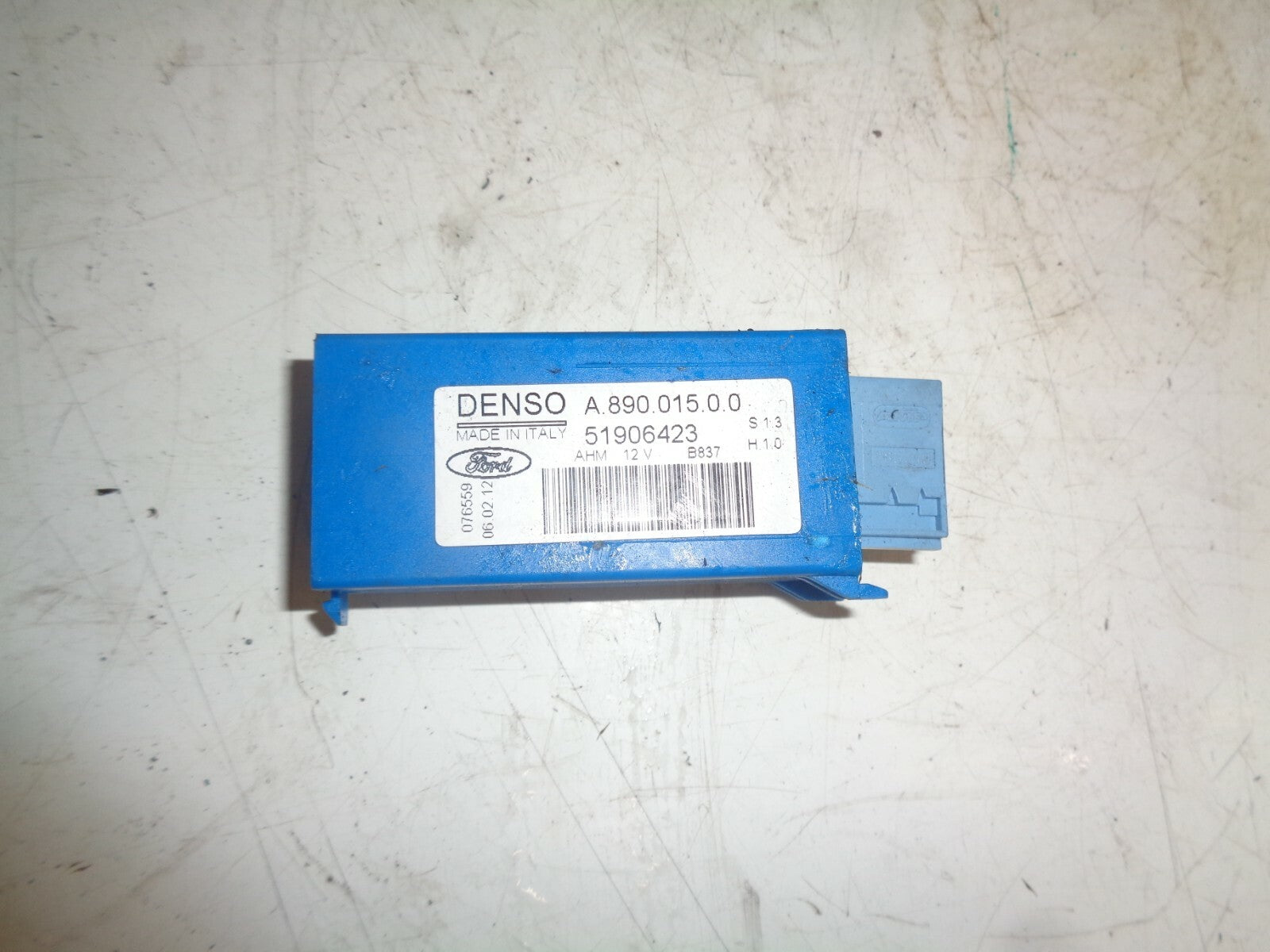 FORD KA MK2 2012 1.2 PETROL DURATEC SENSOR RELAY 51906423