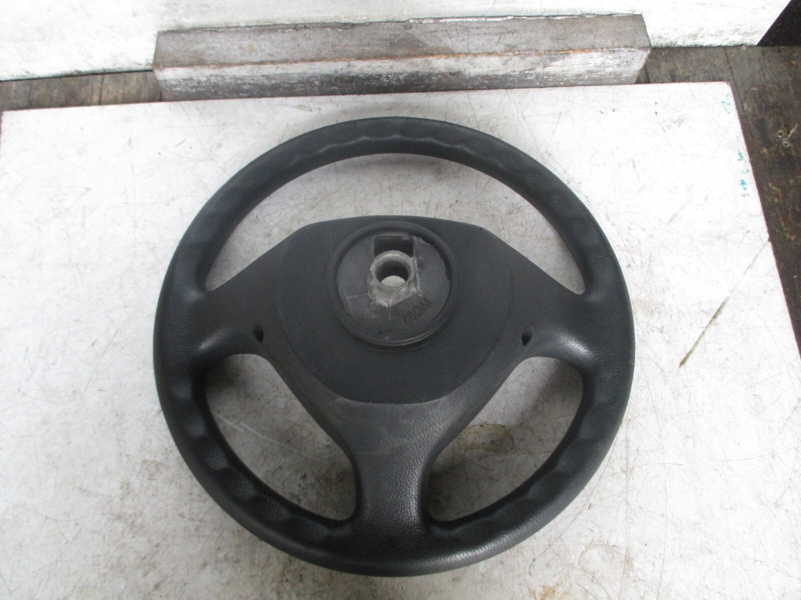 VAUXHALL ASTRA MK4 G 2005 STEERING WHEEL LEATHER 90538272