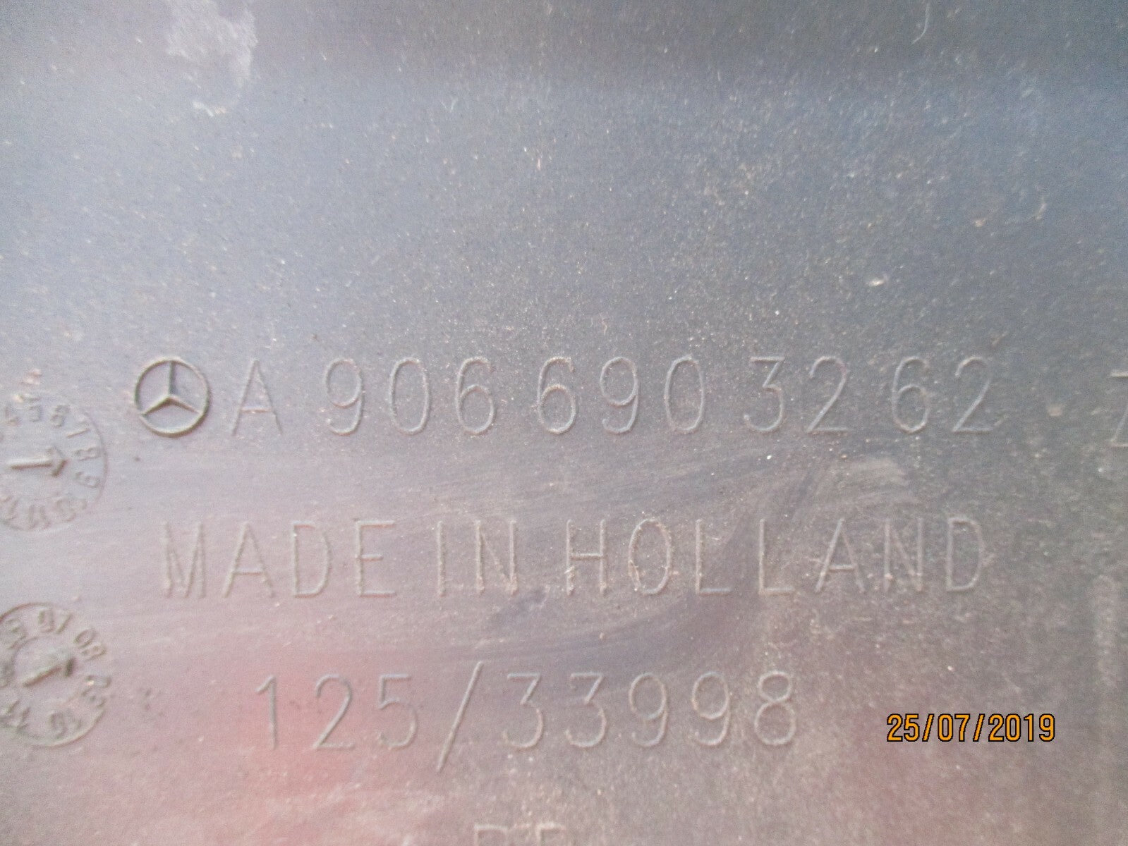 MERCEDES SPRINTER 906 MK2 REAR QUARTER SIDE PANEL TRIMS A9066903262