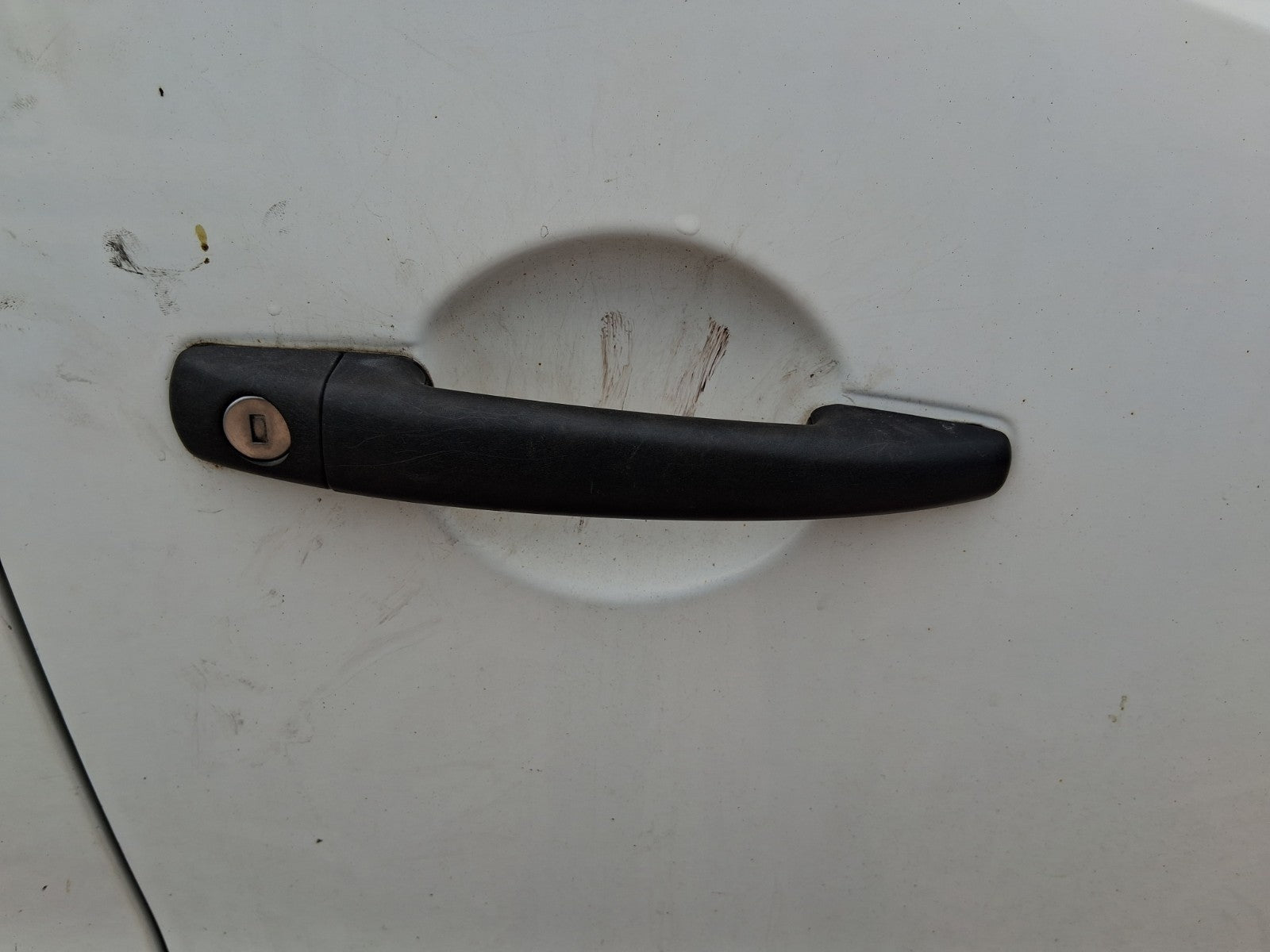2017 PEUGEOT PARTNER MK2 OSF DRIVER SIDE FRONT RIGHT EXTERIOR DOOR HANDLE