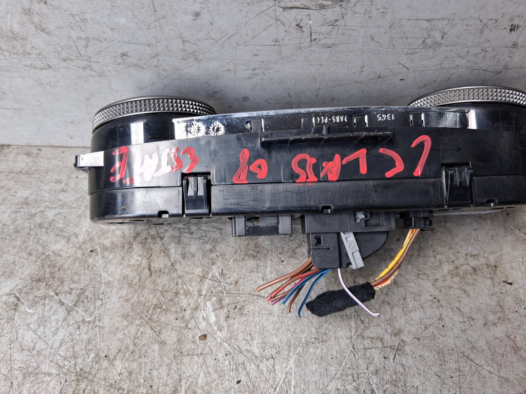 2008 MERCEDES C CLASS ESTATE AC HEATER CLIMATE CONTROL SWITCH PANEL A2C53290179
