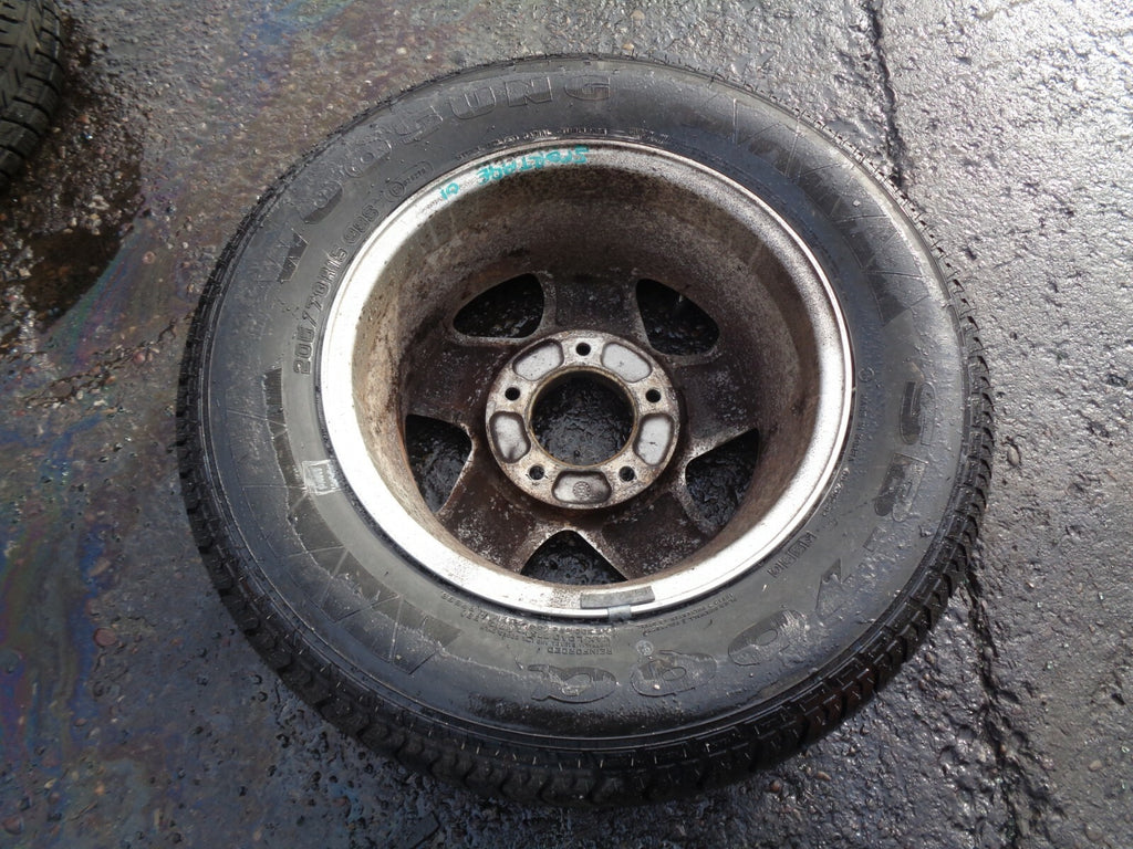 KIA SPORTAGE MK1 1994-2003 ALLOY WHEEL WITH TYRE 205/70R15