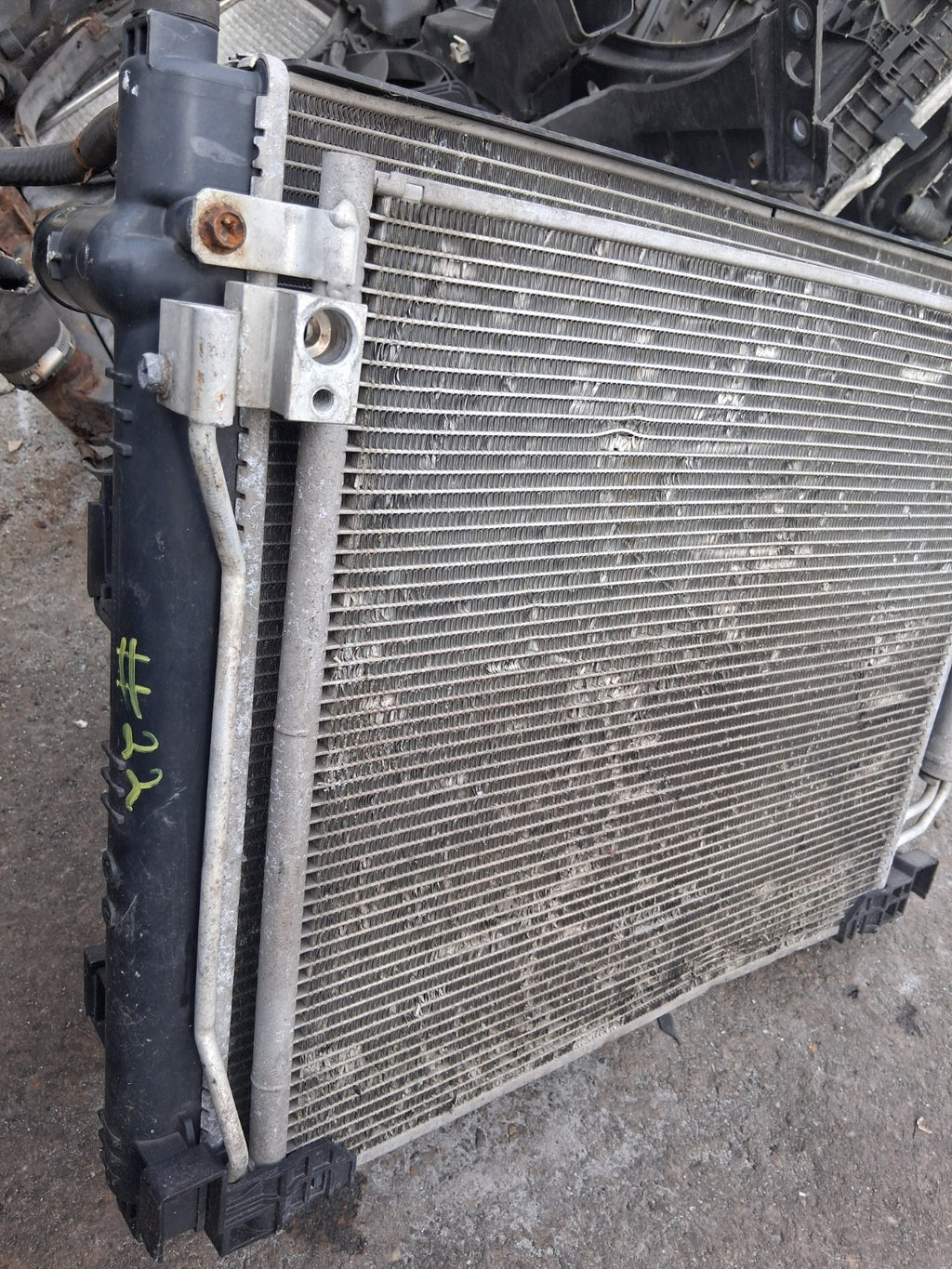 2016 NISSAN JUKE F15 1.5 DIESEL RADIATOR RAD PACK 214811KK5C