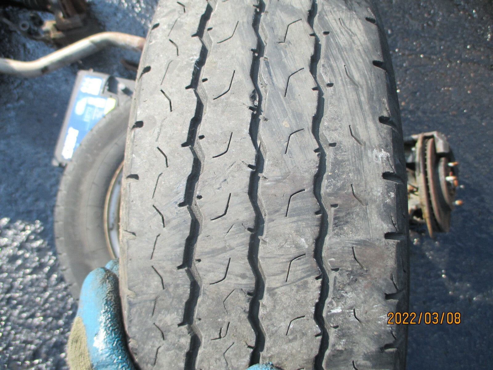 FORD TRANSIT MK7 2011 15 INCH STEEL WHEEL & TYRE 195/70R15 NANKANG
