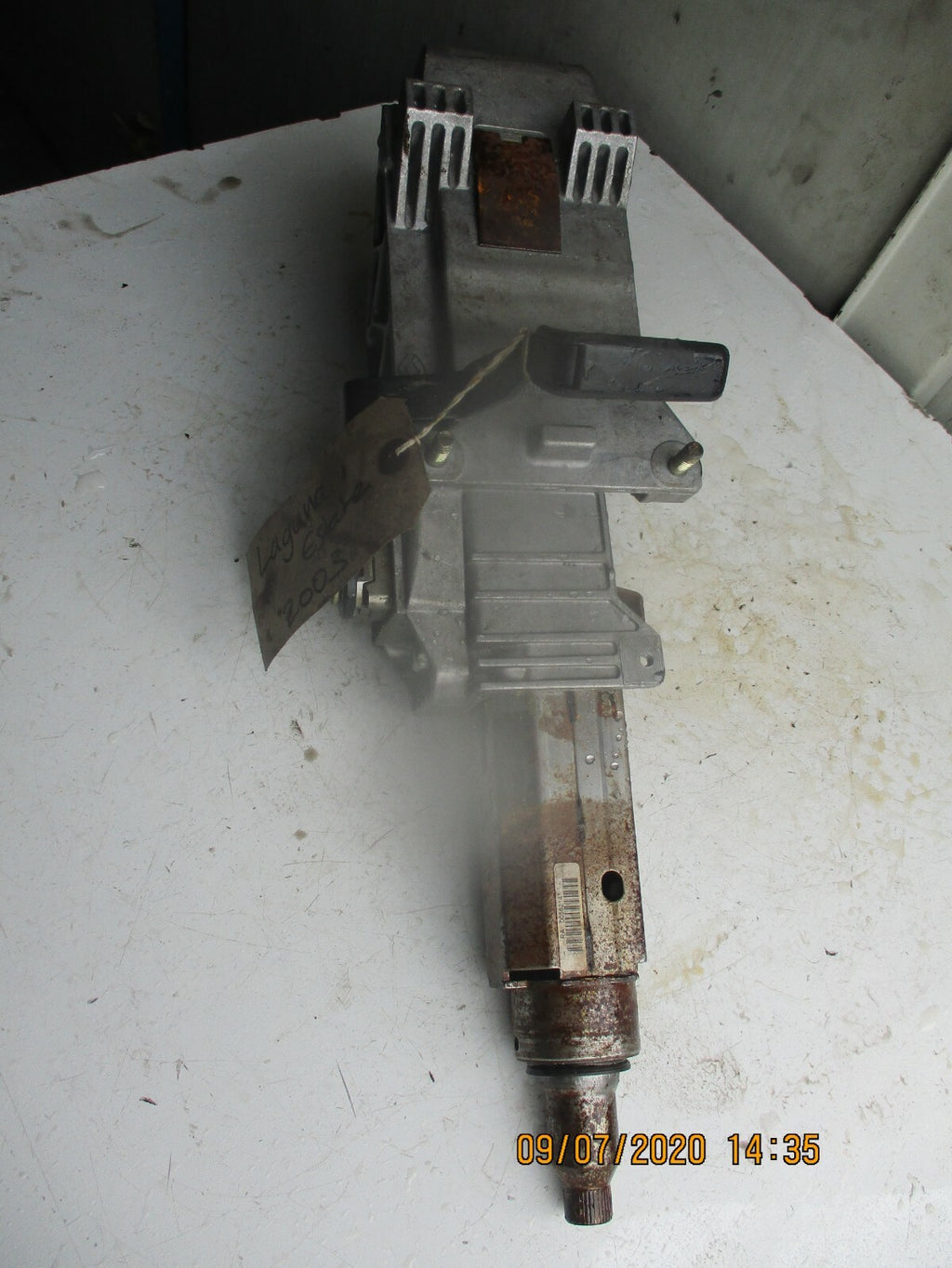 RENAULT LAGUNA ESTATE 2003 STEERING COLUMN & UJ RA00562141