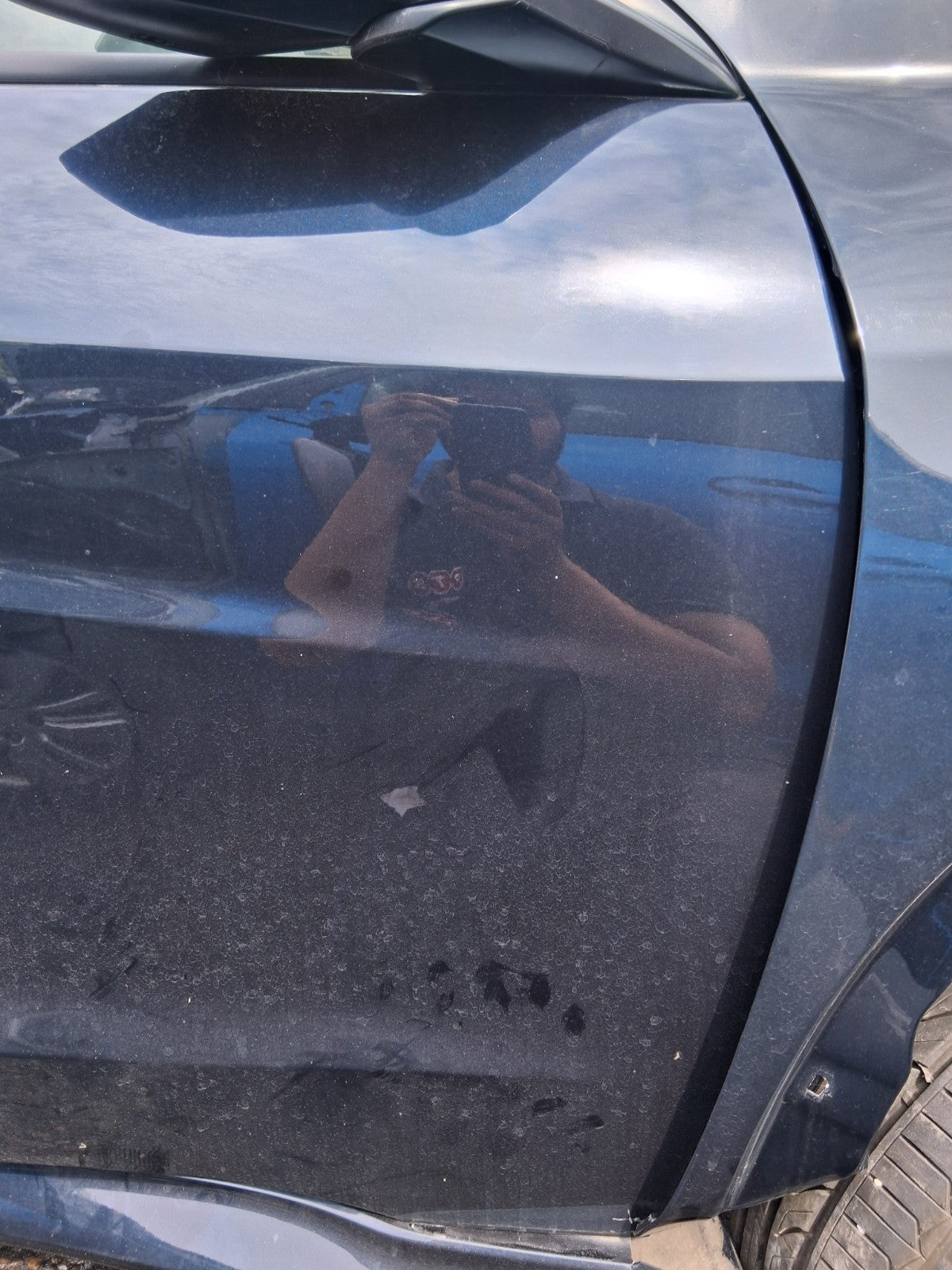 2020 HONDA HR-V FACELIFT OSF DRIVER SIDE FRONT BARE DOOR MIDNIGHT BLUE B610M