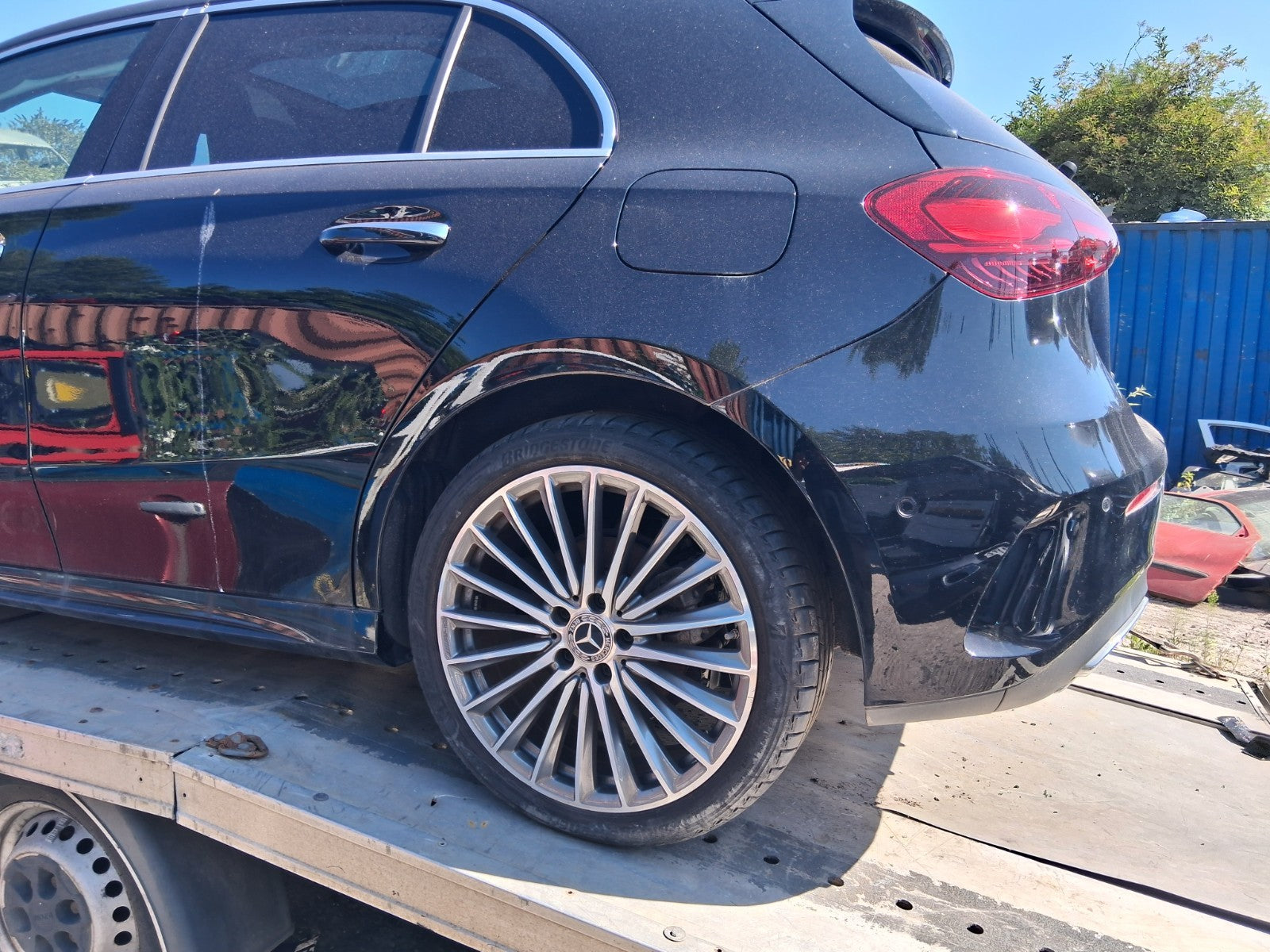 2023 MERCEDES A CLASS AMG LINE W177 HATCH NSR PASSENGER SIDE REAR QUARTER PANEL