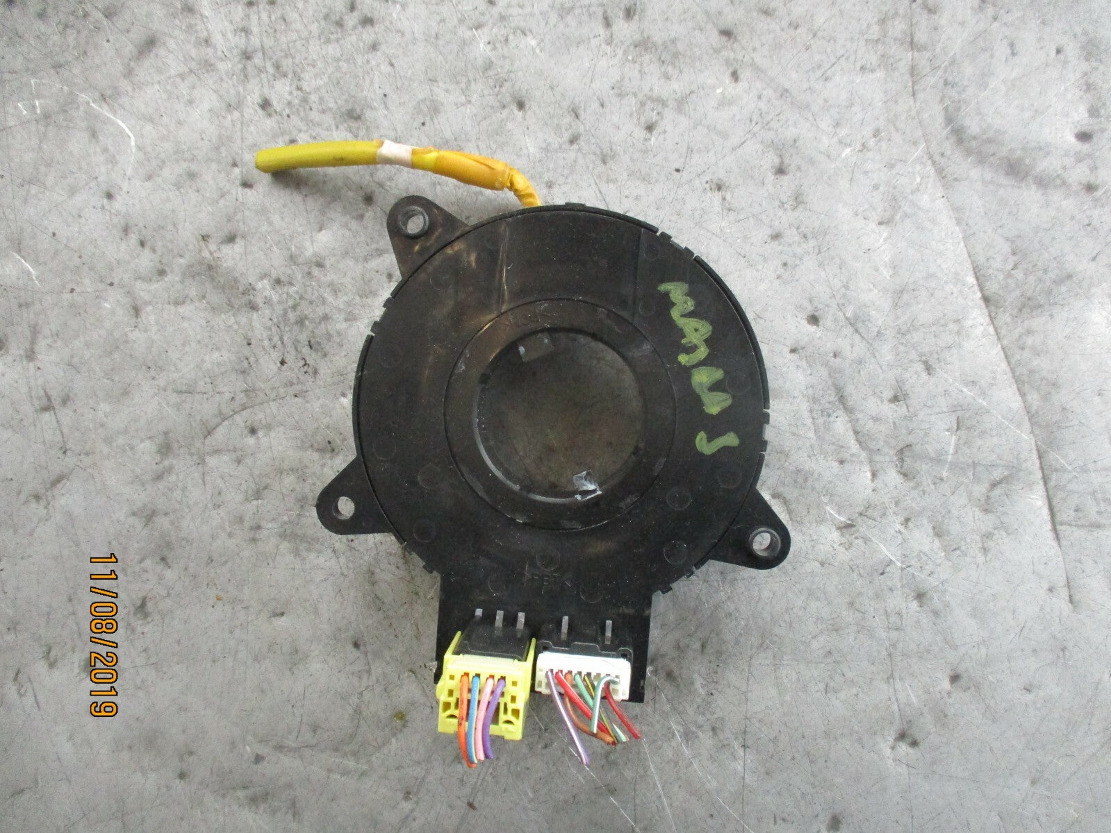 MAZDA 3 BK MK1 AIR SLIP RING SQUIB MODULE UNIT BAG