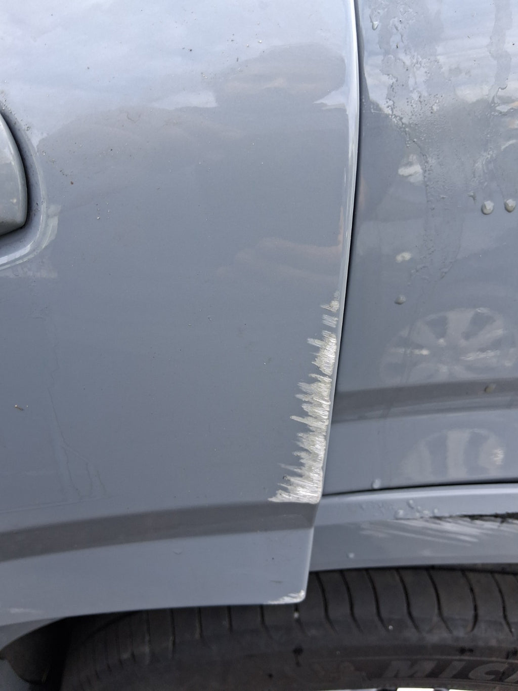 2024 NISSAN QASHQAI J12 MK3 NSR PASSENGER SIDE REAR LEFT BARE DOOR GREY