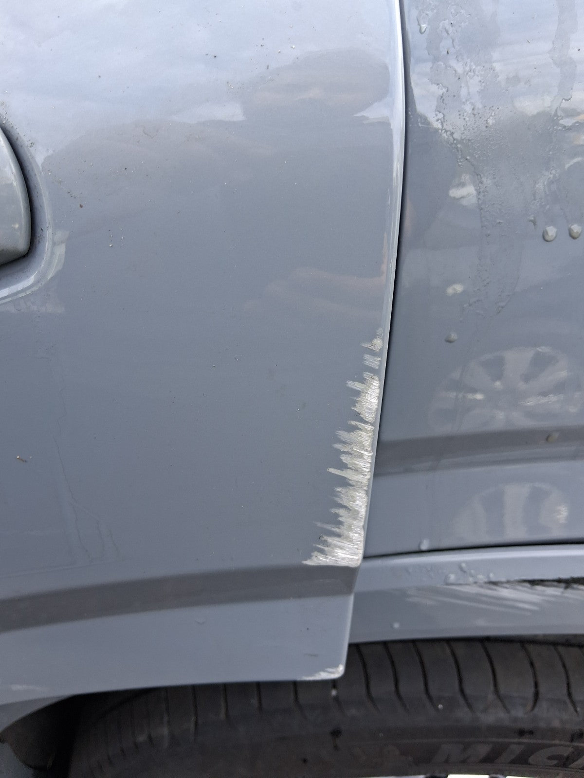 2024 NISSAN QASHQAI J12 MK3 NSR PASSENGER SIDE REAR LEFT BARE DOOR GREY