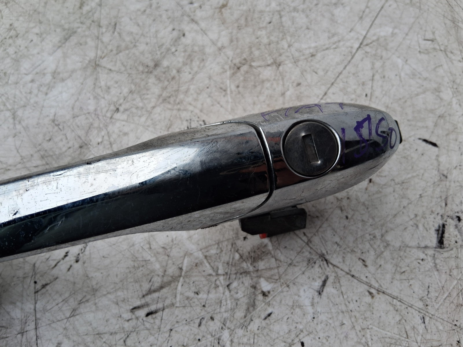 2015 FIAT 500 LOUNGE NSF PASSENGER SIDE FRONT LEFT EXTERIOR DOOR HANDLE