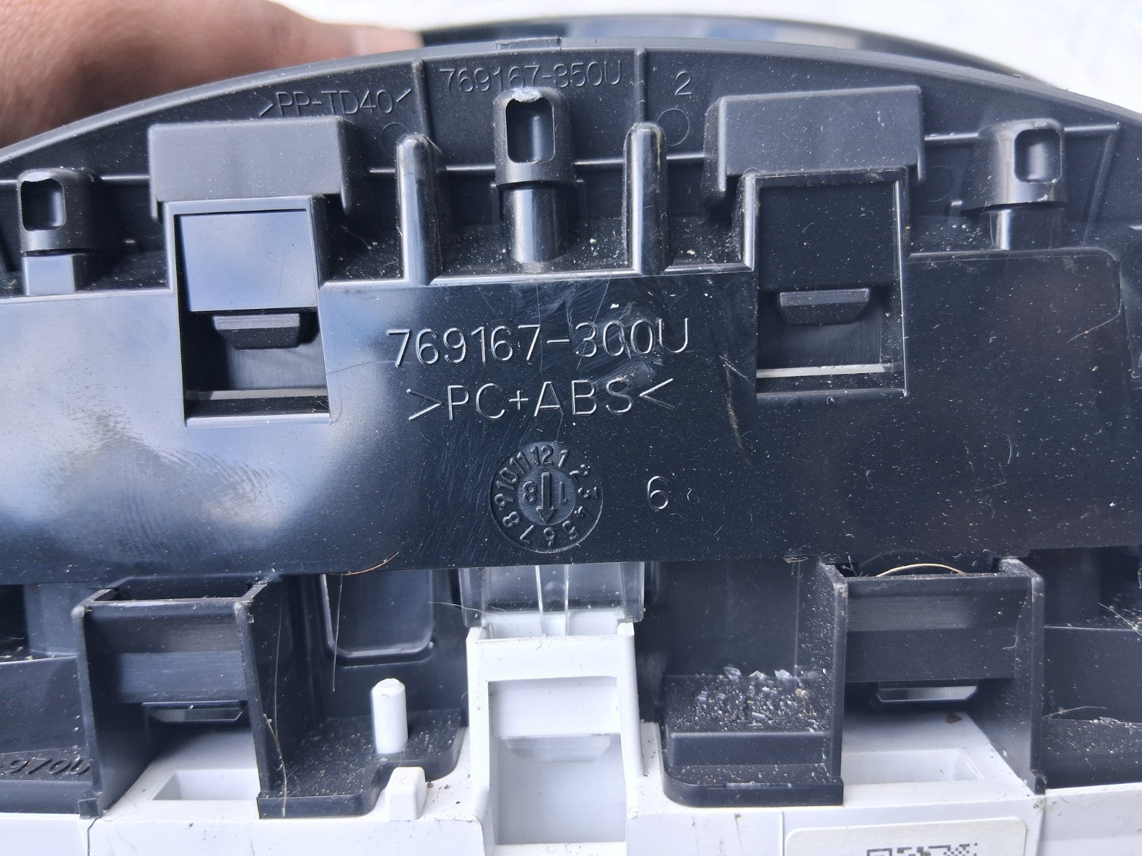 2016 PEUGEOT 108 MK2 SPEEDOMETER SPEEDO INSTRUMENT CLUSTER 769167300U