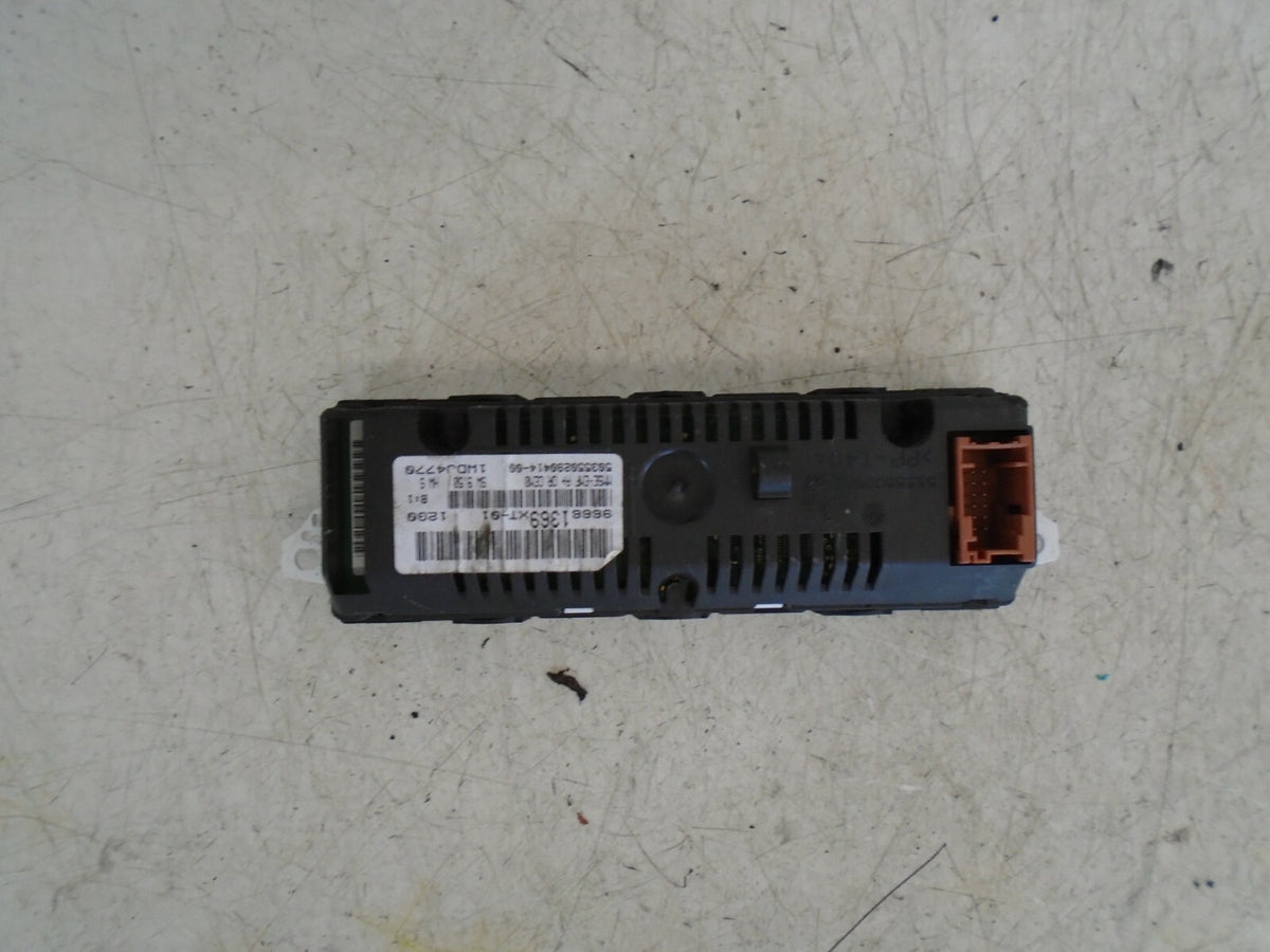 CITROEN C3 2010 DASHBOARD MULTI-FUNCTION CLOCK DASHBOARD 96661369XT01
