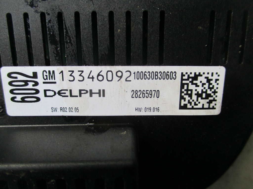2010 VAUXHALL ASTRA J MK6 HEATER AC CONTROL UNIT 966435103