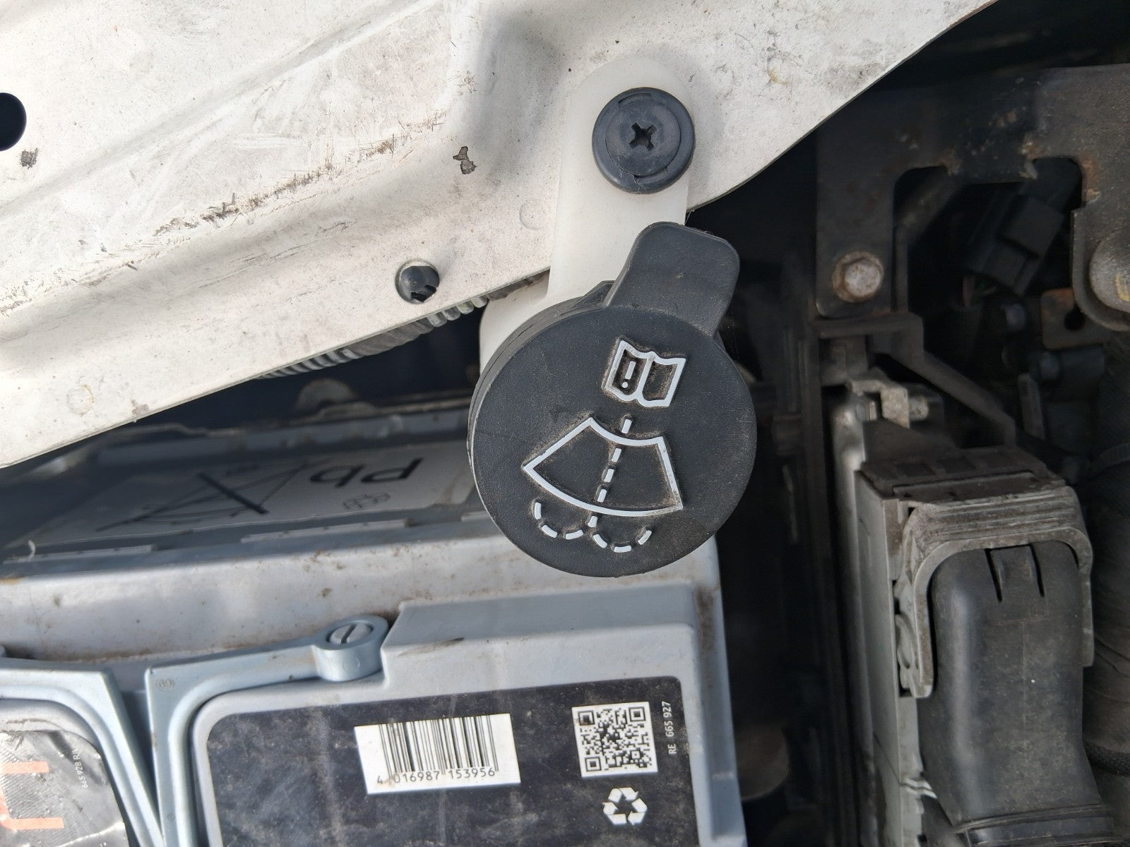 2015 VAUXHALL ANTARA MK1 WINDSCREEN WASHER WATER BOTTLE RESERVOIR