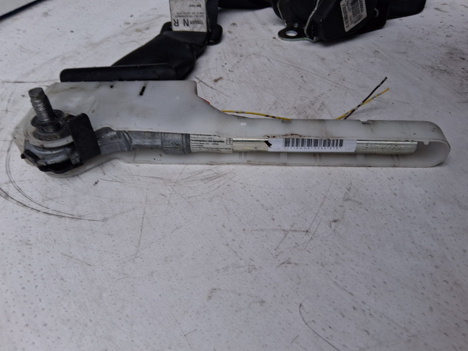 2016 NISSAN JUKE F15 OSF FRONT DRIVER RIGHT SIDE SEAT BELT BUCKLE 617968000A