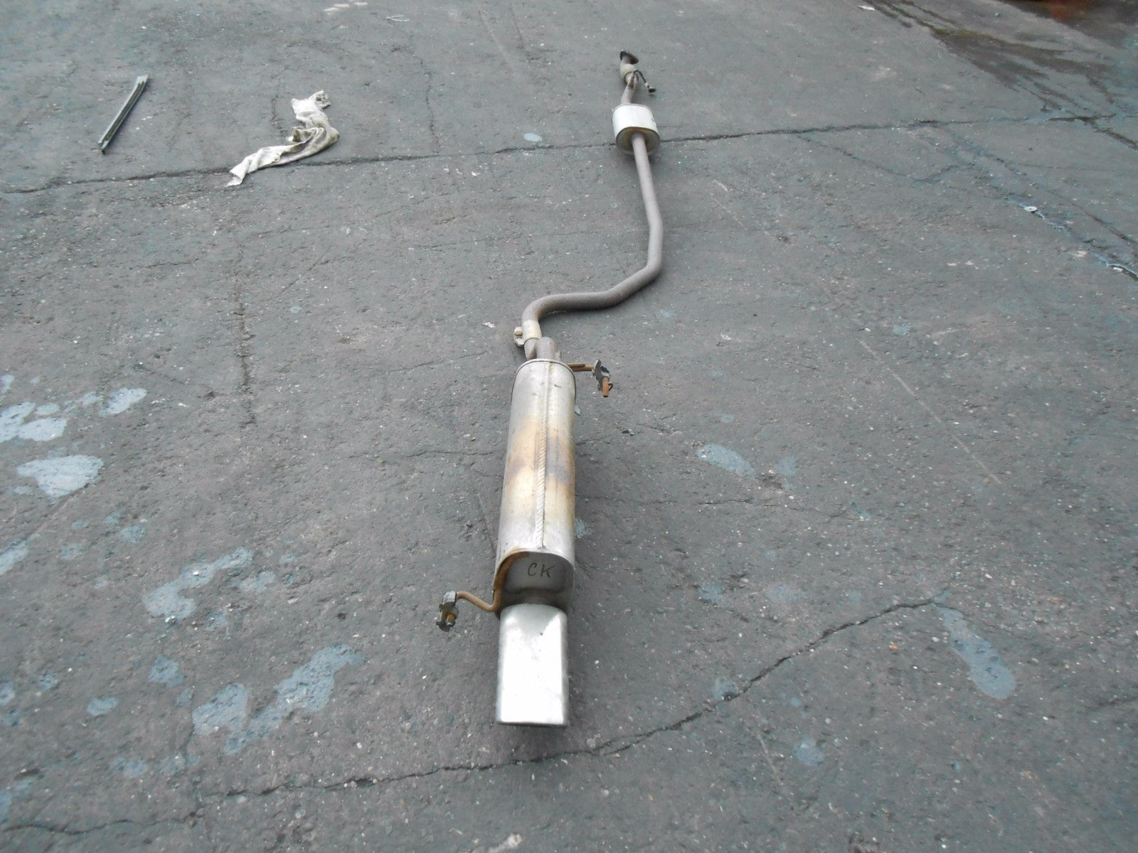 VAUXHALL CORSA E (MK4) 2016 1.2 EXHAUST FLEXI CENTER BOX BACK BOX 13263395