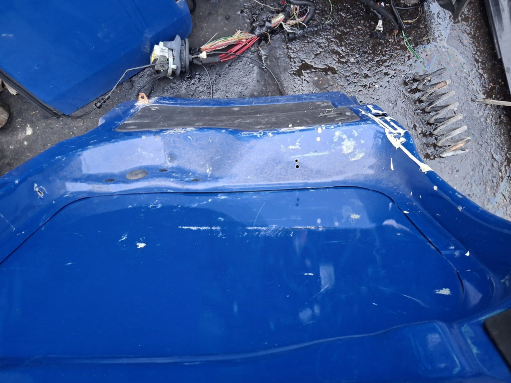 2016 FIAT FIORINO NSR PASSENGER SIDE REAR BACK DOOR WITHOUT HINGES BLUE