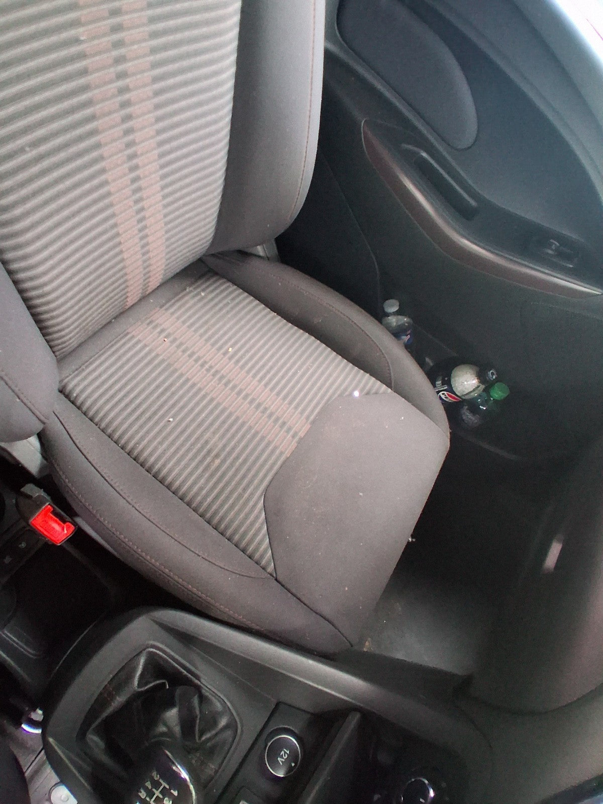 2018 FORD KA + PLUS HATCHBACK NS PASSENGER SIDE FRONT COMPLETE SEAT FABRIC