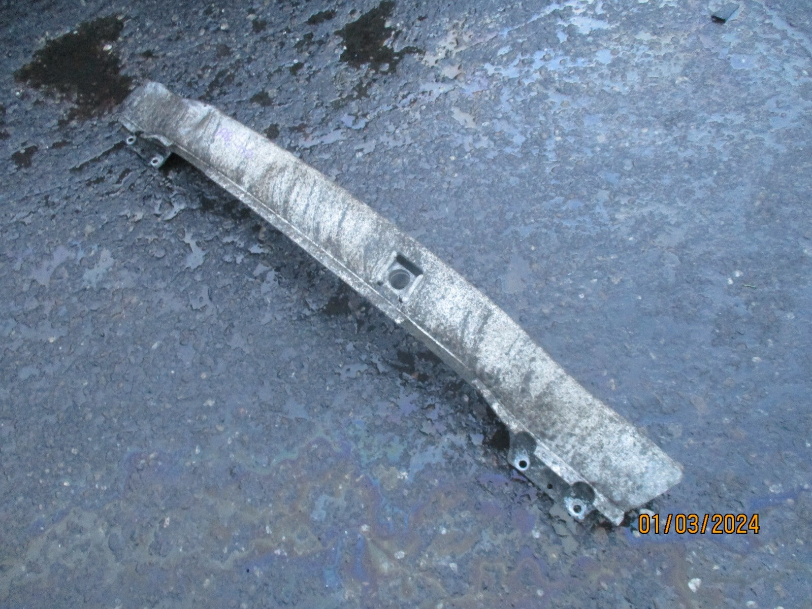 AUDI A8 4E 2008 REAR BUMPER CRASH REINFORCEMENT BAR