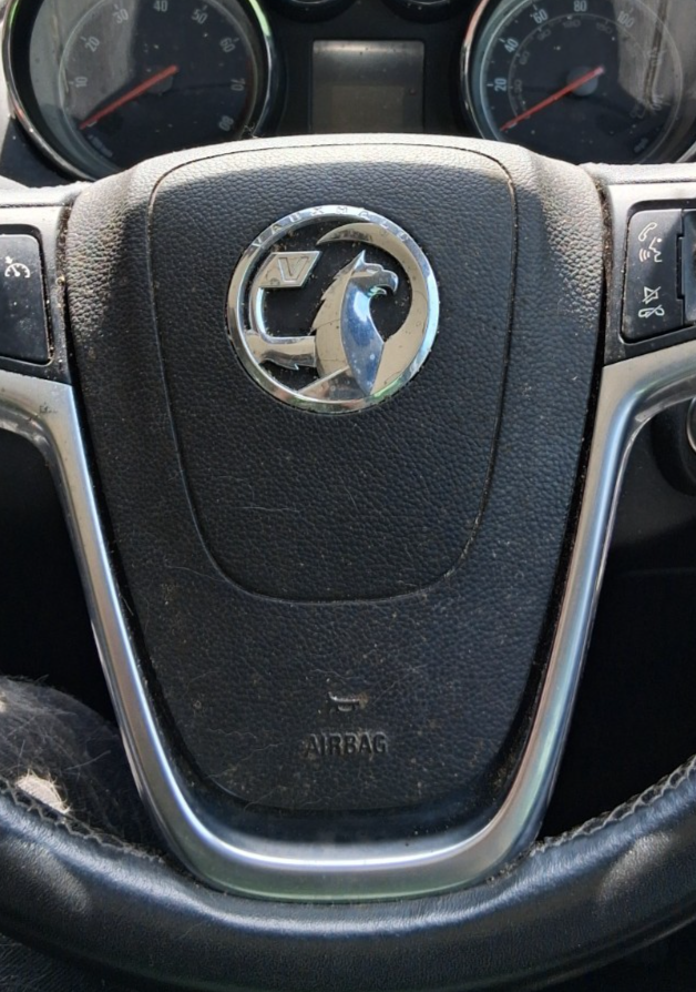 2016 VAUXHALL MERIVA B MK2 STEERING WHEEL SRS AIRBAG