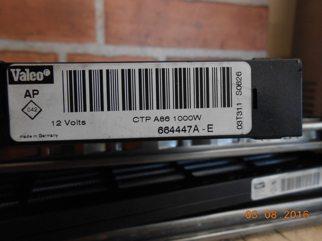RENAULT MEGANE SCENIC MK2 2004 4 X HEATER RESISTOR ELEMENT CORE 664447A-E