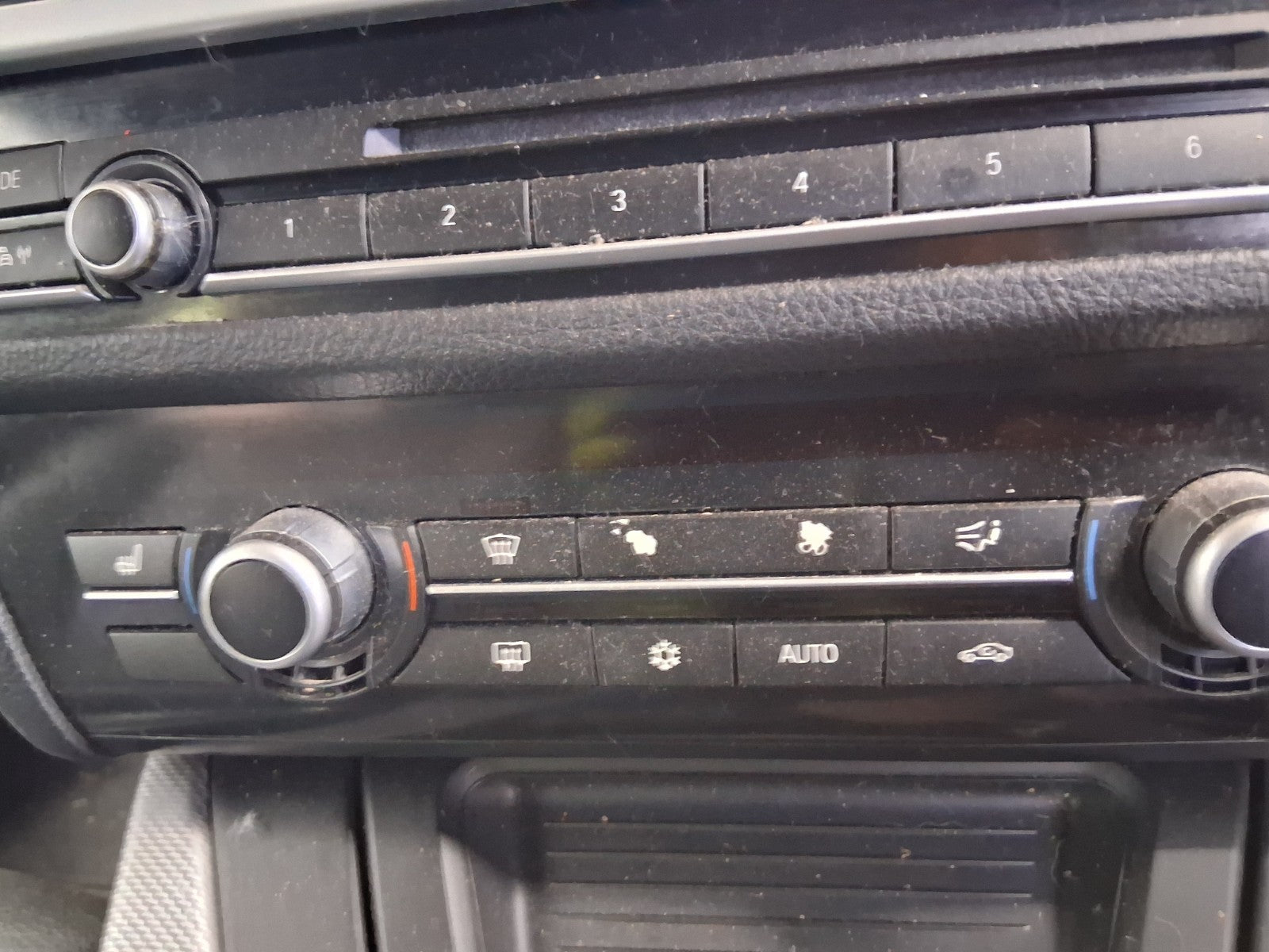 2010 BMW 5 SERIES F10 M SPORT AC HEATER CLIMATE CONTROL SWITCH PANEL
