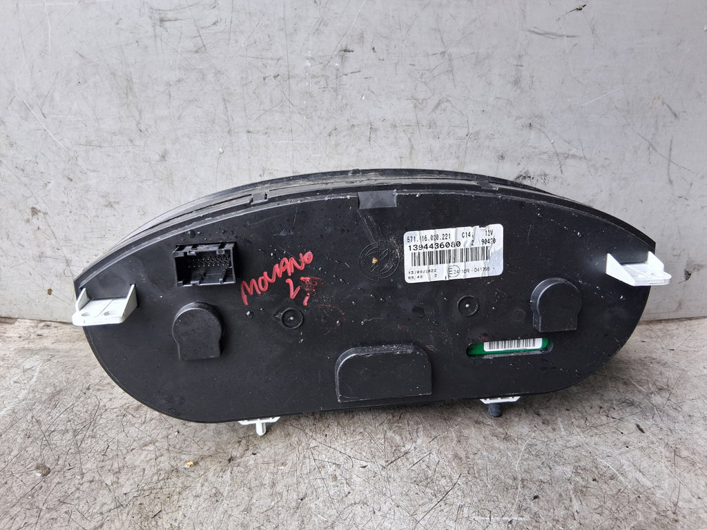 2023 VAUXHALL MOVANO C MK3 SPEEDO SPEEDOMETER INSTRUMENT CLUSTER 1394436080