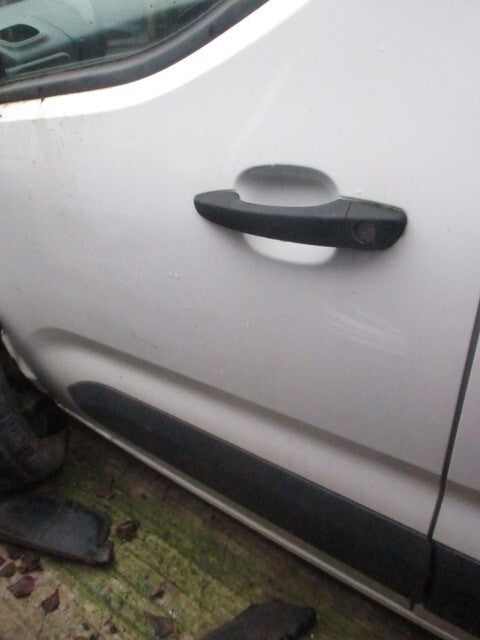 2021 PEUGEOT PARTNER MK3 K9 NSF PASSENGER SIDE FRONT BARE DOOR WHITE