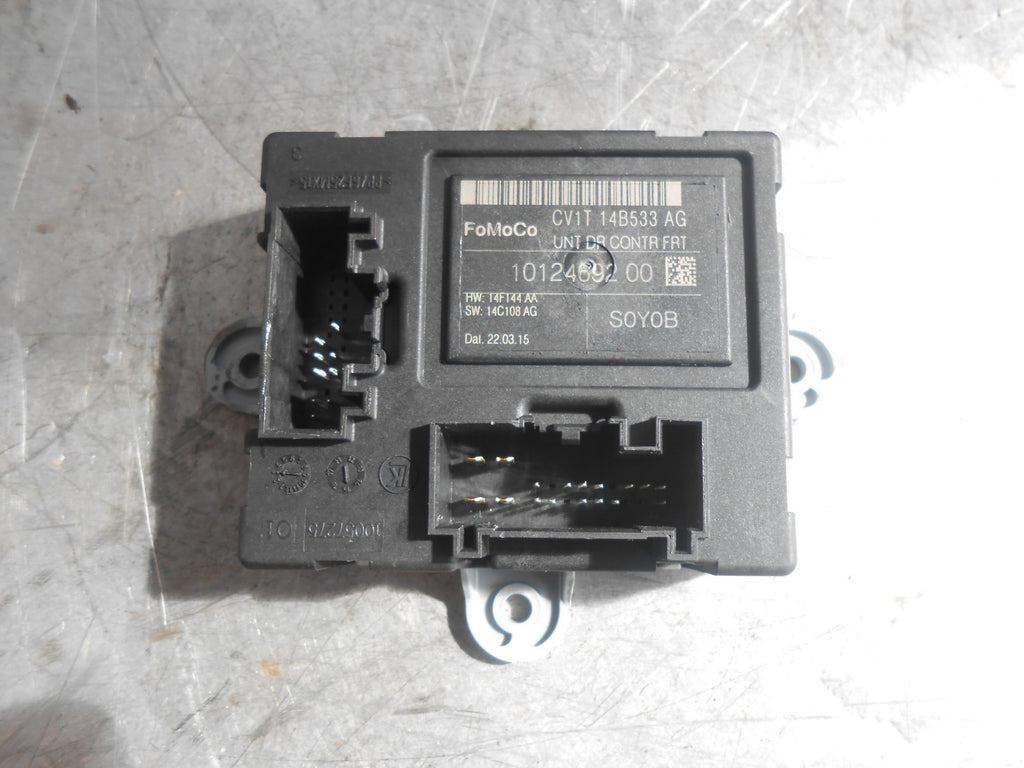 FORD FIESTA MK7 2009 3 DOOR NS PASSENGER SIDE DOOR MODULE CV1T14B533AG
