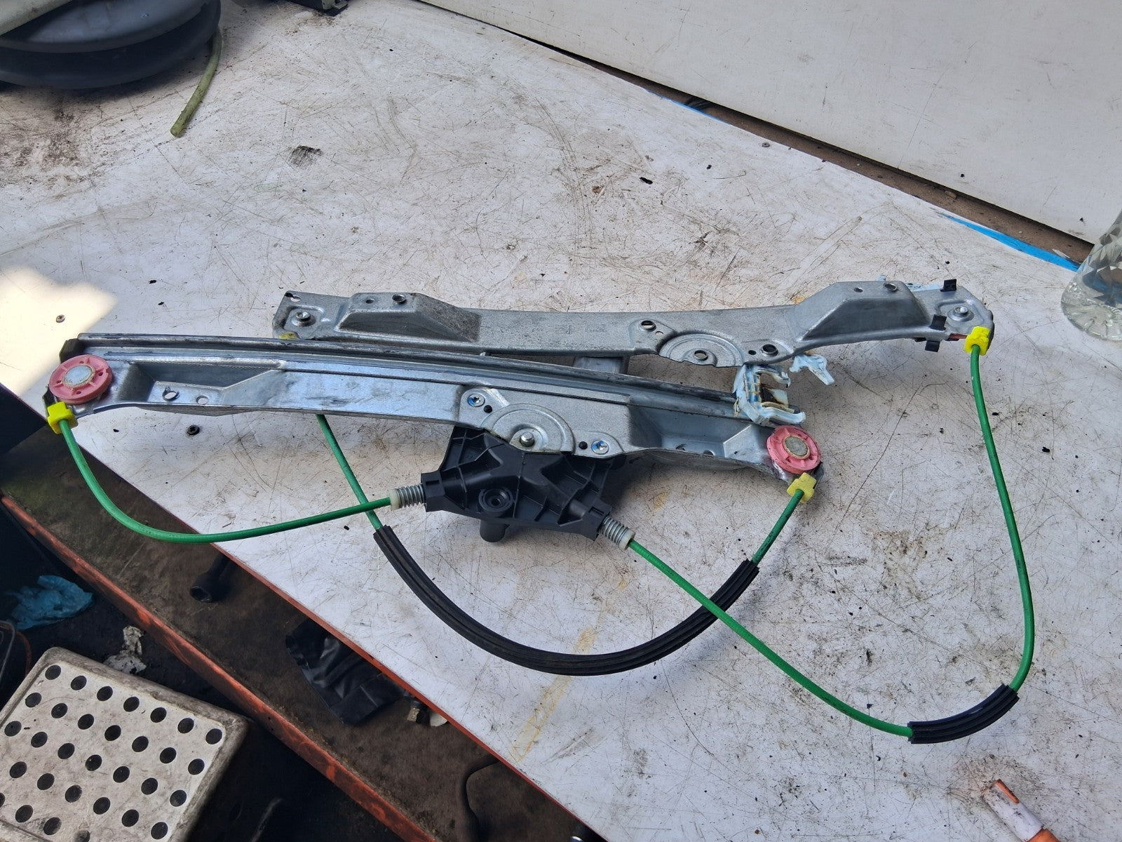 2013 VAUXHALL CORSA D OSF DRIVER SIDE FRONT WINDOW MOTOR REGULATOR 541613212