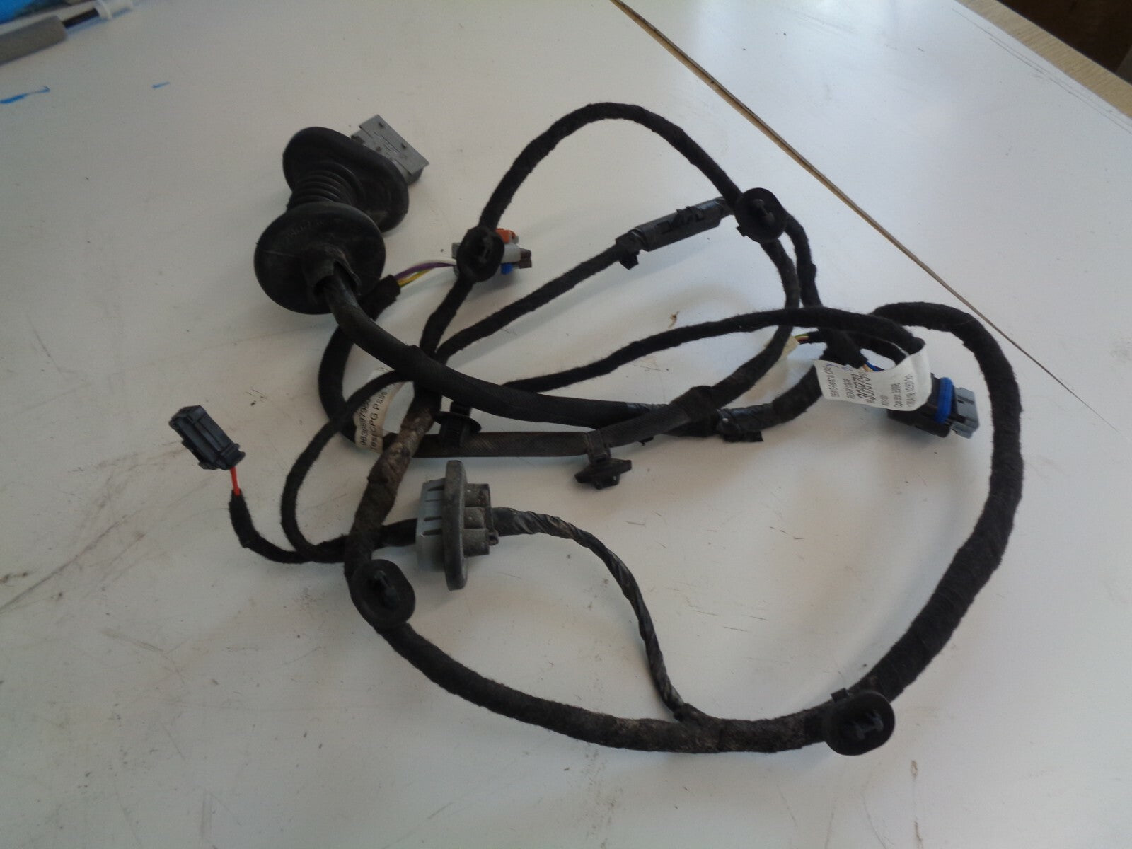 CITROEN C5 AIRCROSS 2019 NSR PASSENGER REAR DOOR COMPLETE WIRING LOOM 9830597980