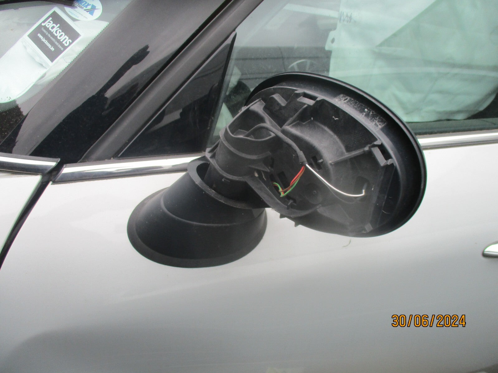 BMW MINI COUNTRYMAN F60 2021 NS PASSENGER SIDE ELECTRIC WING MIRROR BLACK