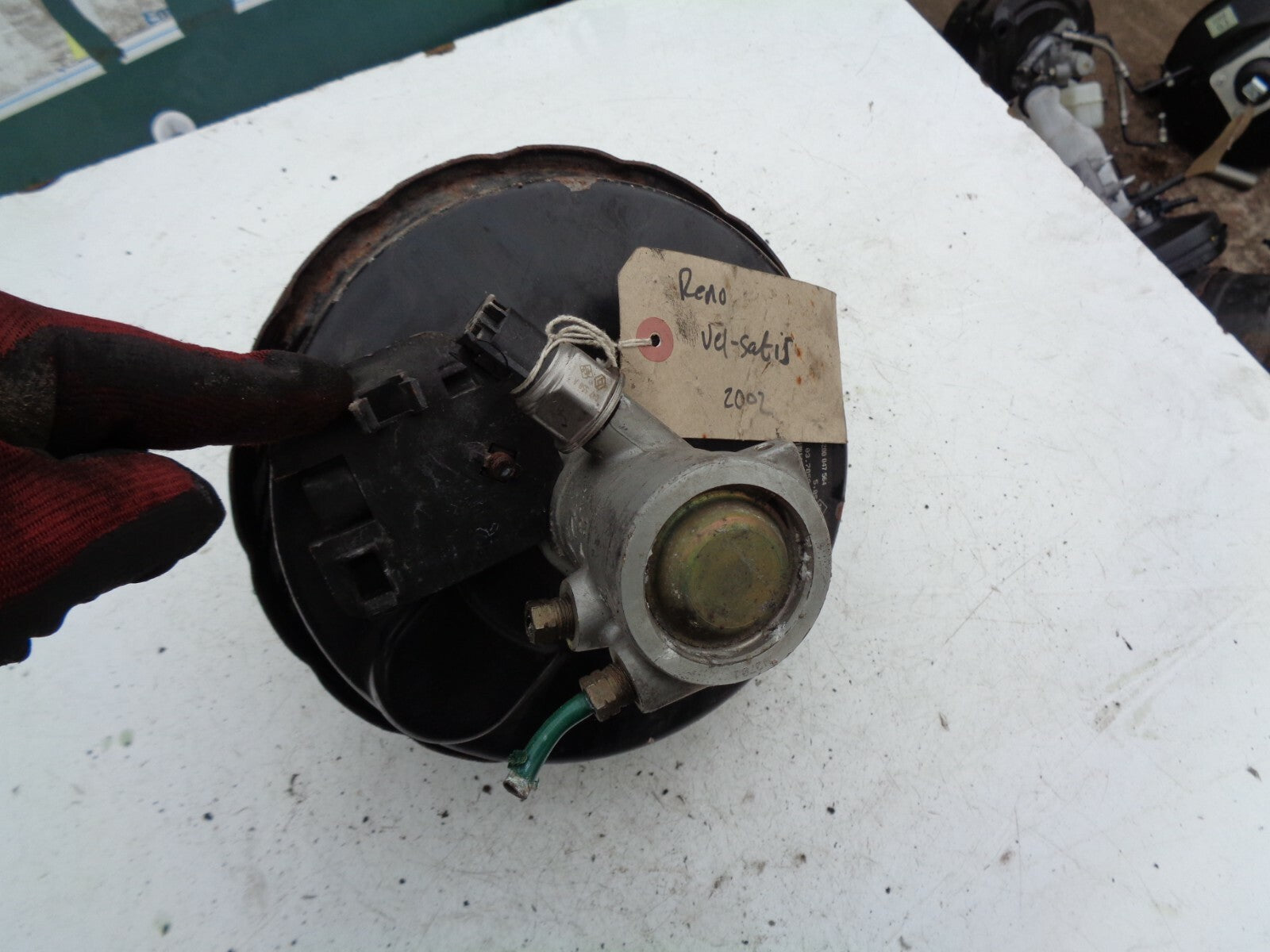 RENAULT VEL SATIS 2002 BRAKE MASTER SERVO DRUM ASSEMBLY ONLY 8200047564