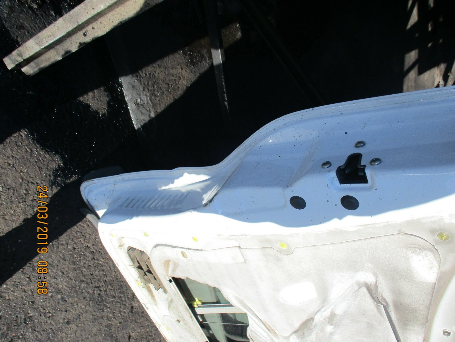 VAUXHALL VIVARO RENAULT TRAFIC NSF PASSENGER SIDE FRONT BARE DOOR WHITE