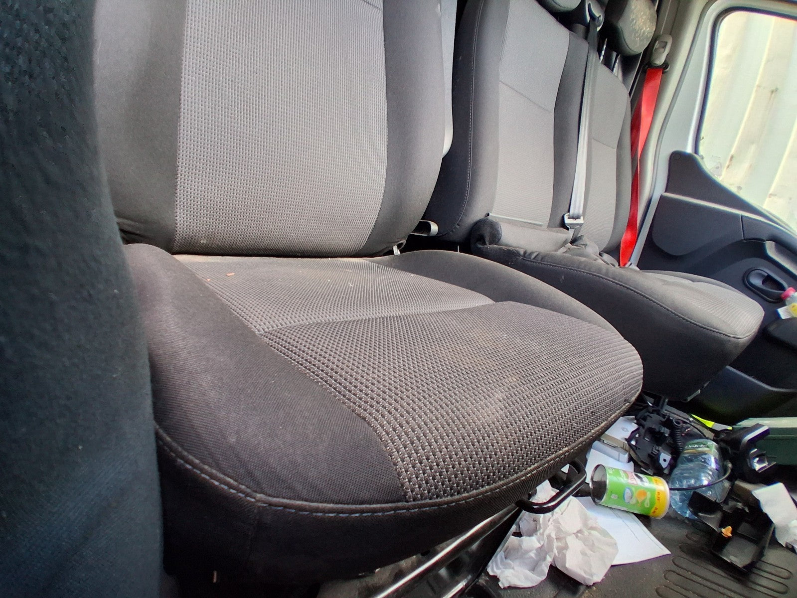 2024 RENAULT MASTER MK3 OSF DRIVER SIDE FRONT COMPLETE SINGLE SEAT FABRIC
