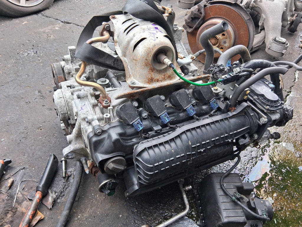 2014 HONDA JAZZ MK3 1.3 PETROL COMPLETE ENGINE WITH PUMPS INJECTORS L13Z1
