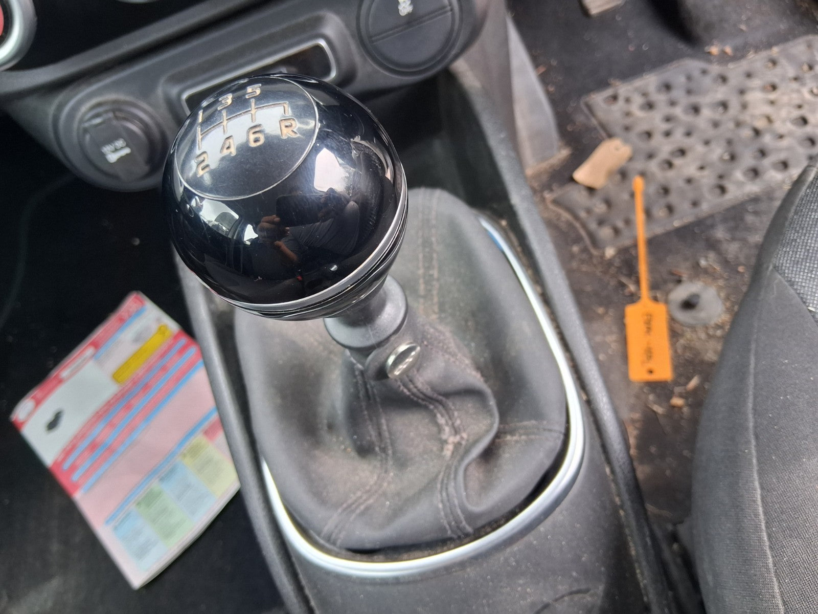 2019 FIAT 500L HATCH 6 SPEED MANUAL GEAR STICK GEAR SHIFTER