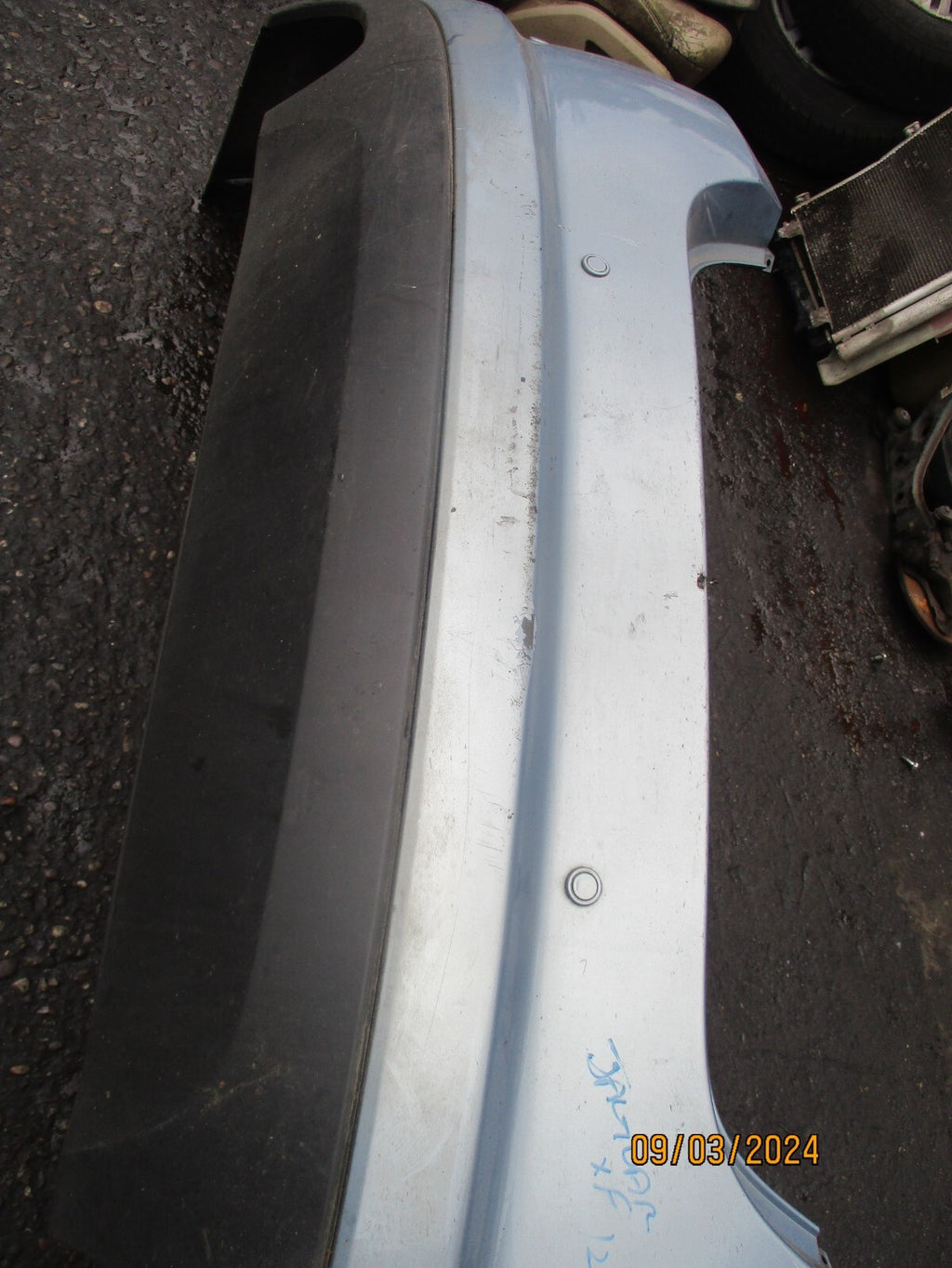 JAGUAR XF X250 2010 REAR COMPLETE BUMPER PDC SENSOR LIGHT BLUE