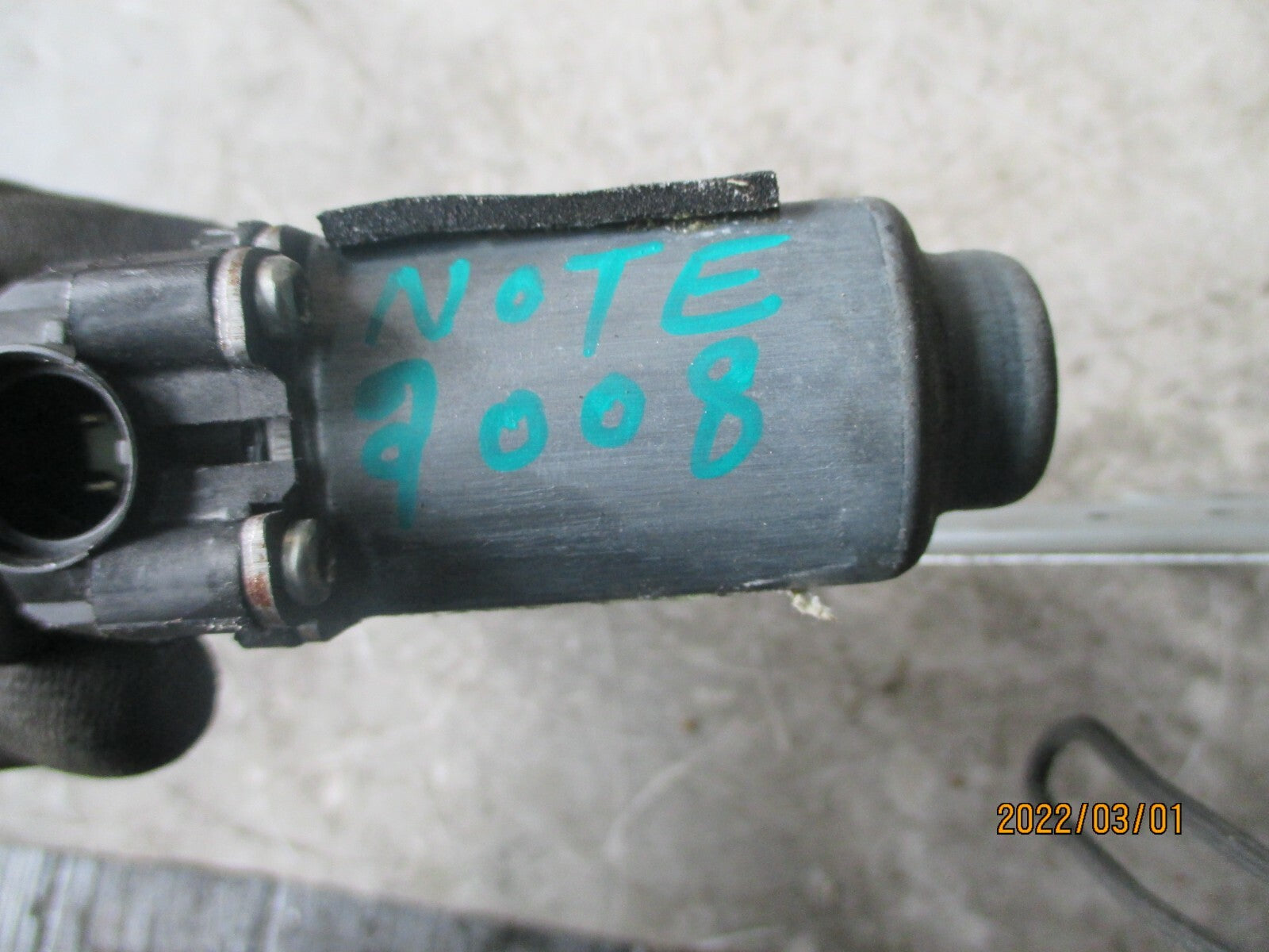 NISSAN NOTE 2008 MK1 E11 OSR DRIVER SIDE REAR WINDOW MOTOR REGULATOR 400929 A